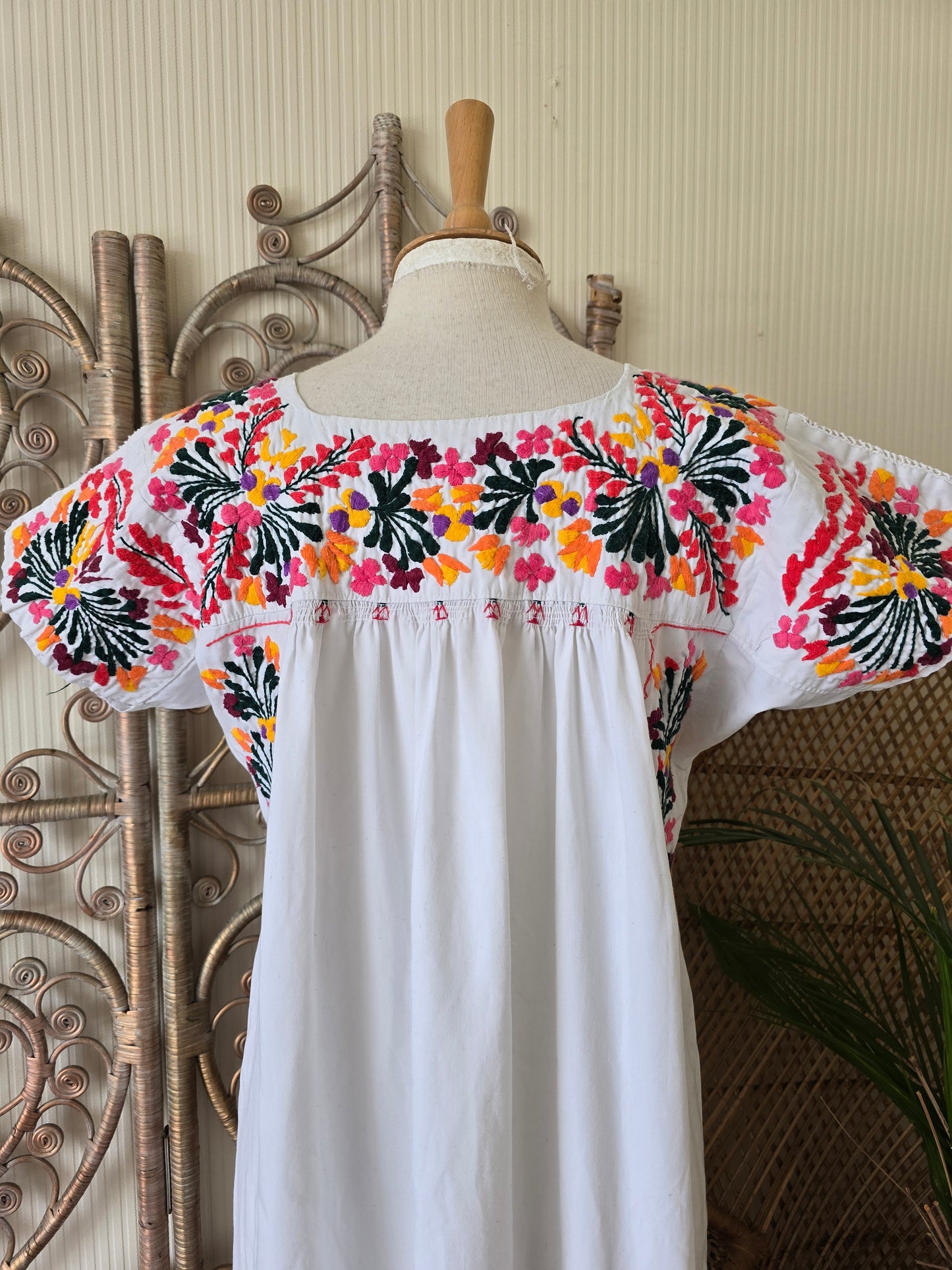 Vintage mexican maxi dress