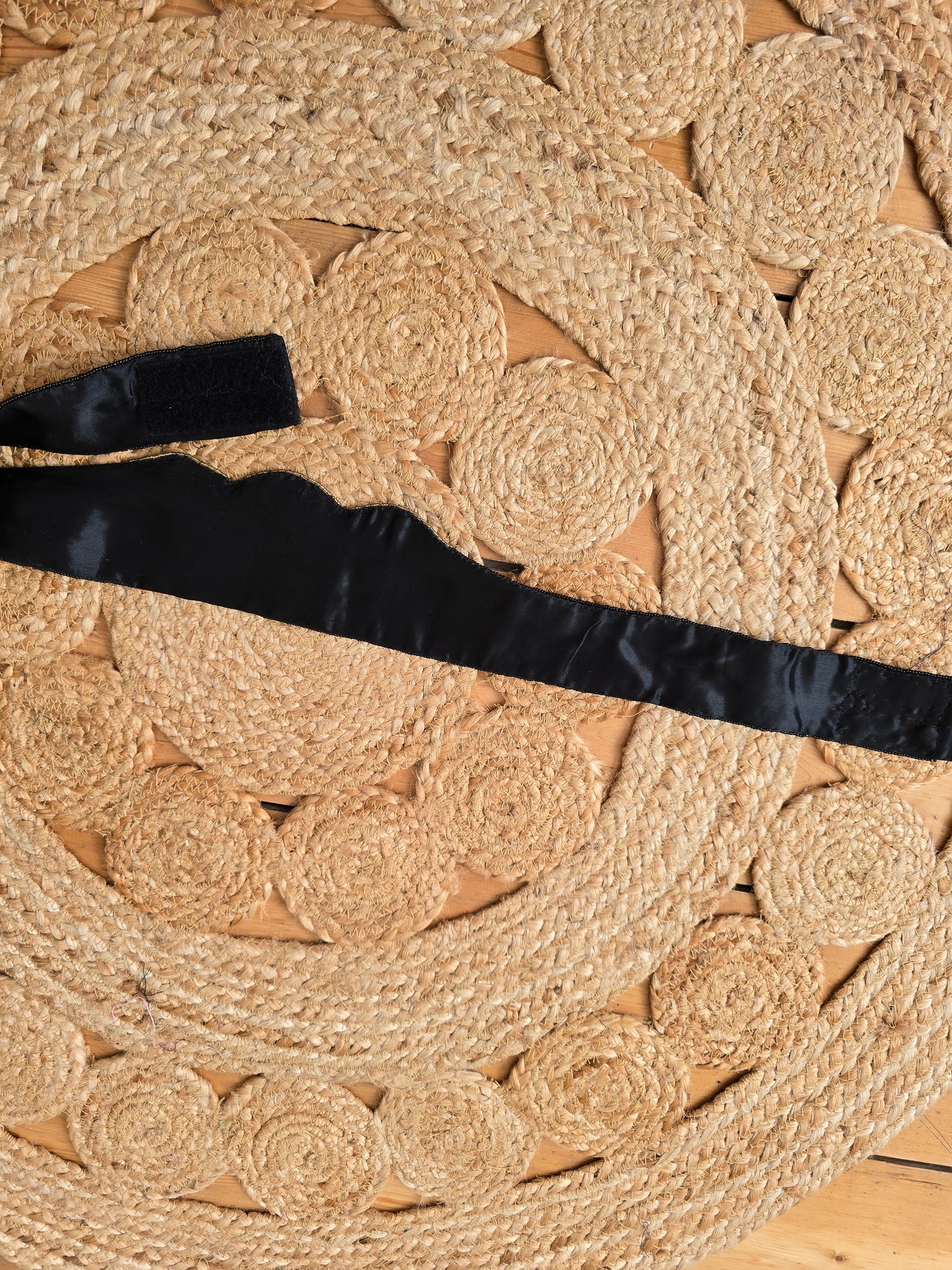 Vintage beaded waist belt