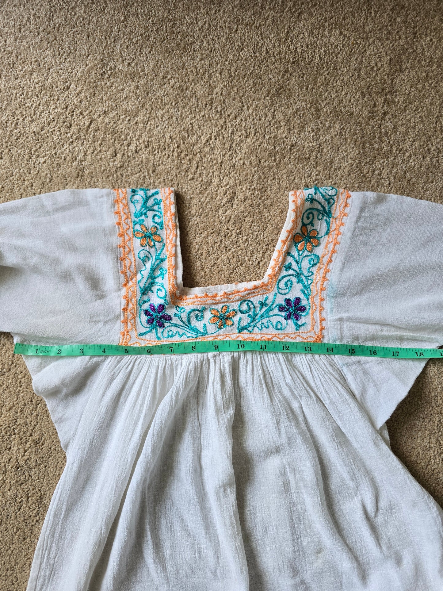 Vintage cheesecloth cotton blouse