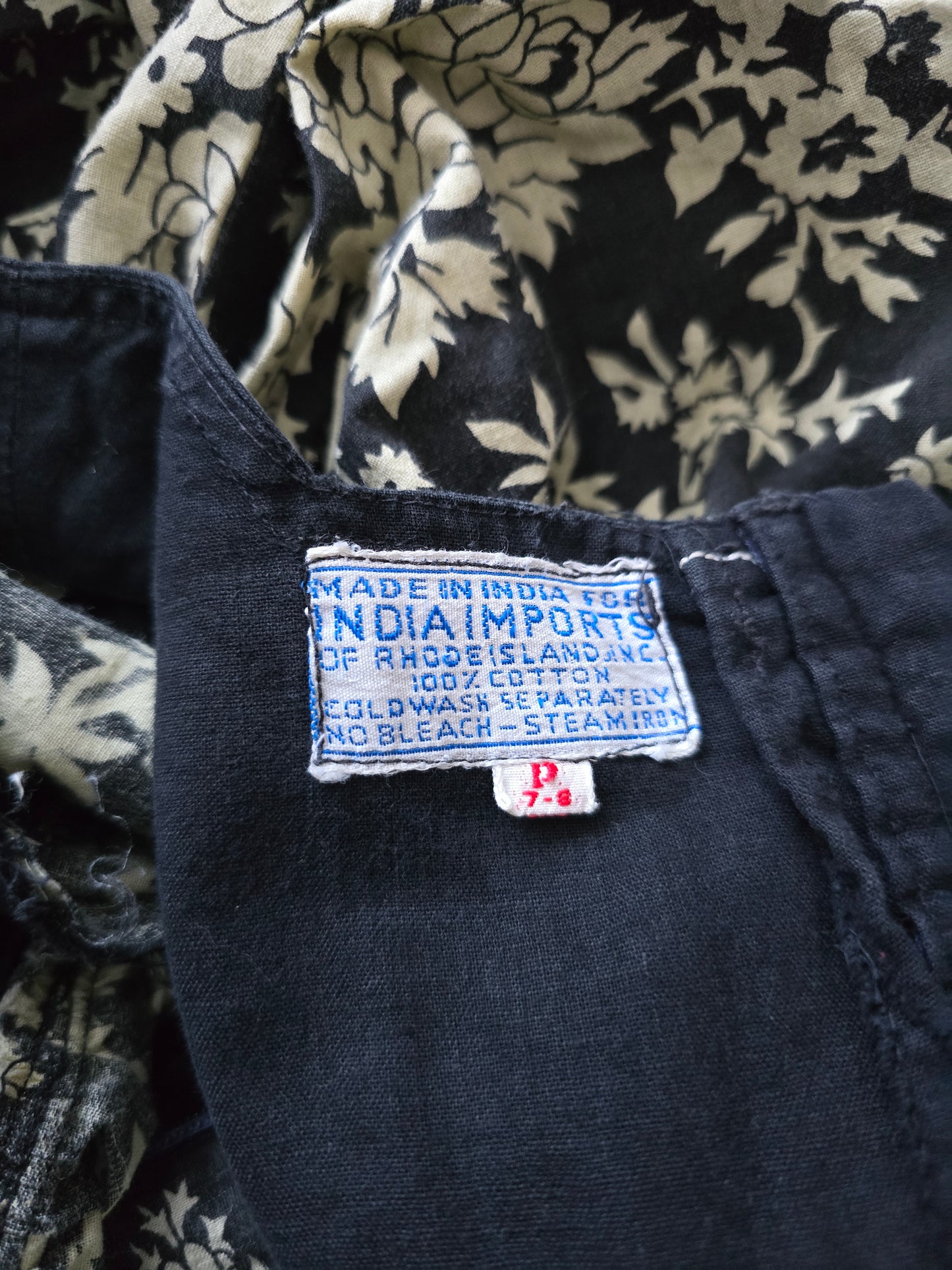 Vintage India Imports of Rhode Island maxi dress S