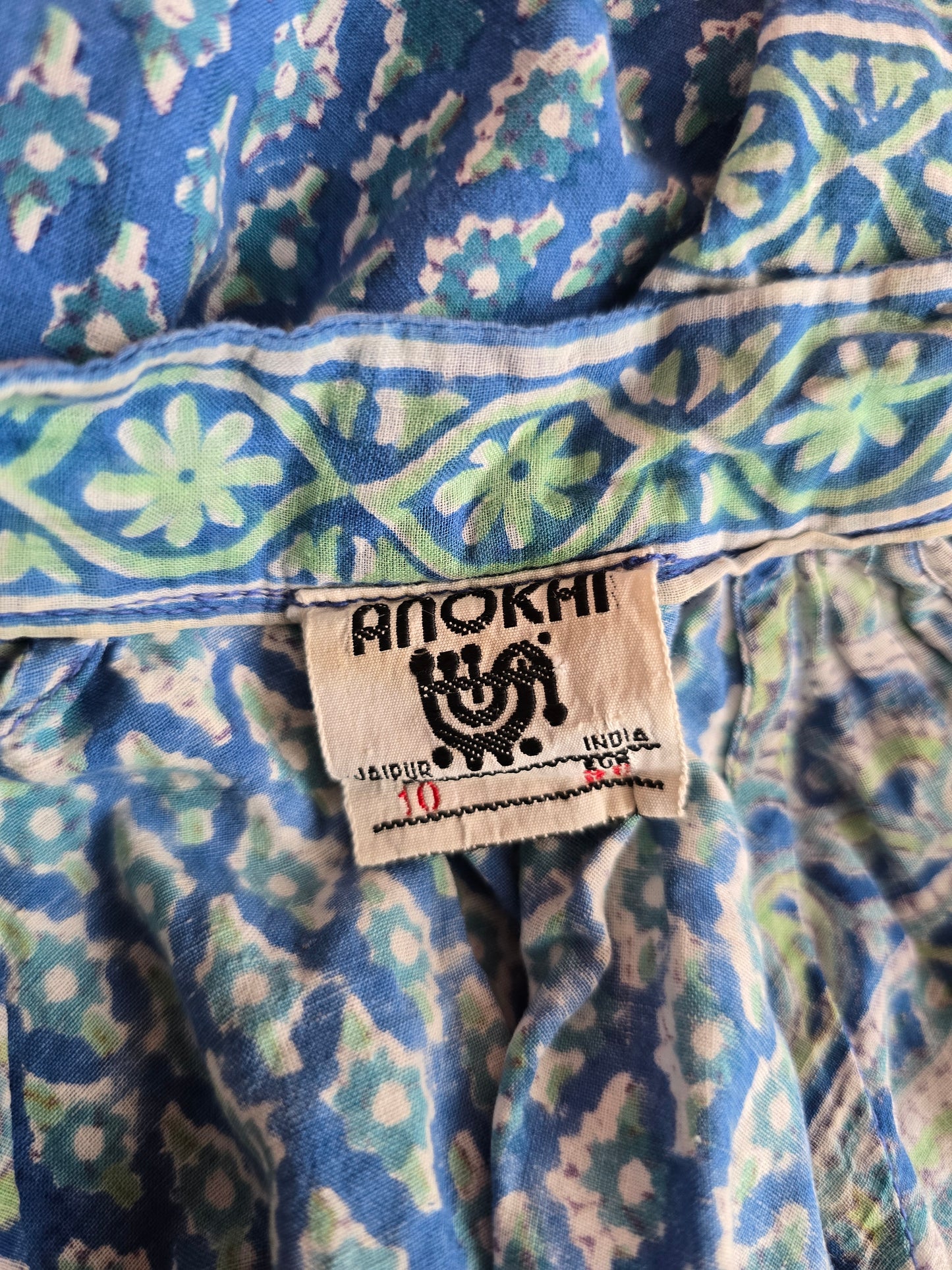 Vintage Anokhi Indian dress
