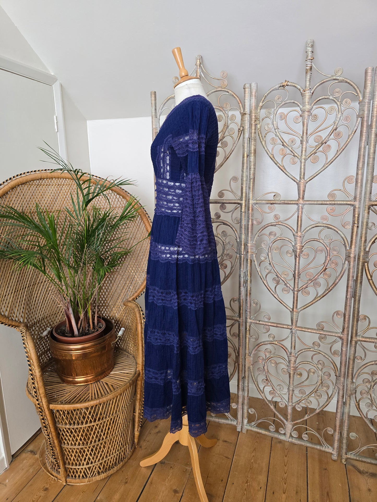Vintage mexican 70s dress