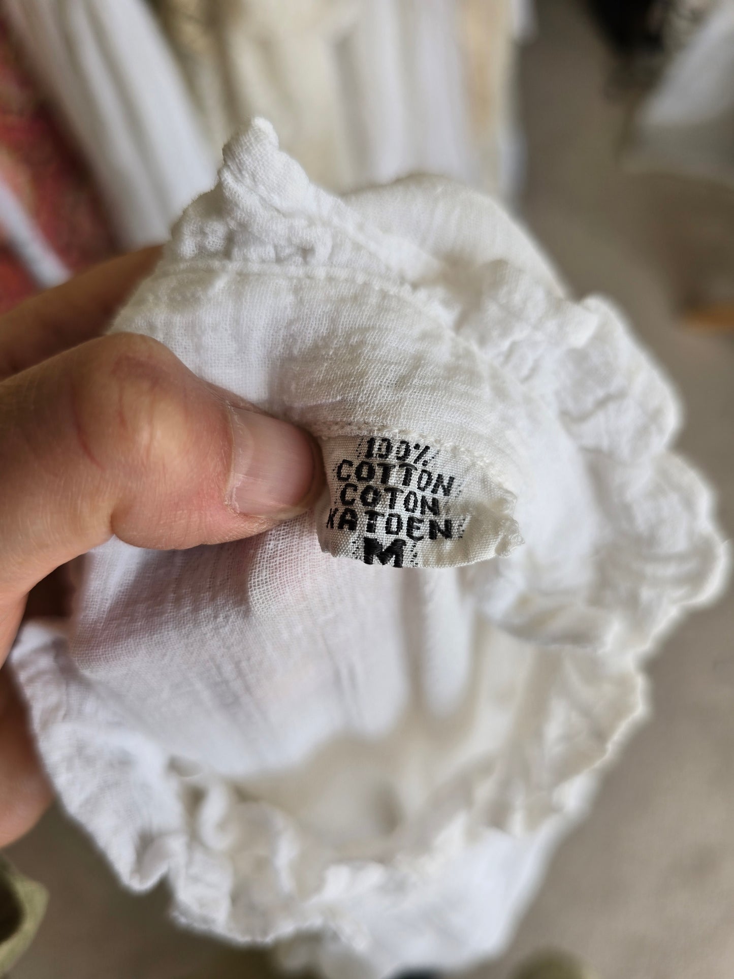 Vintage cheesecloth dress