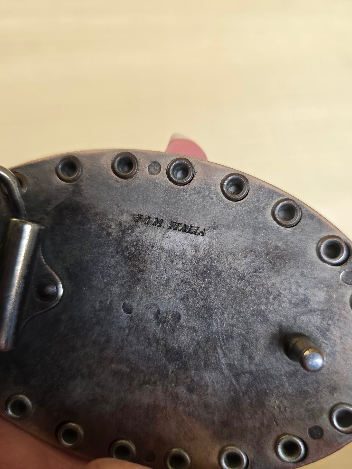 Vintage leather belt