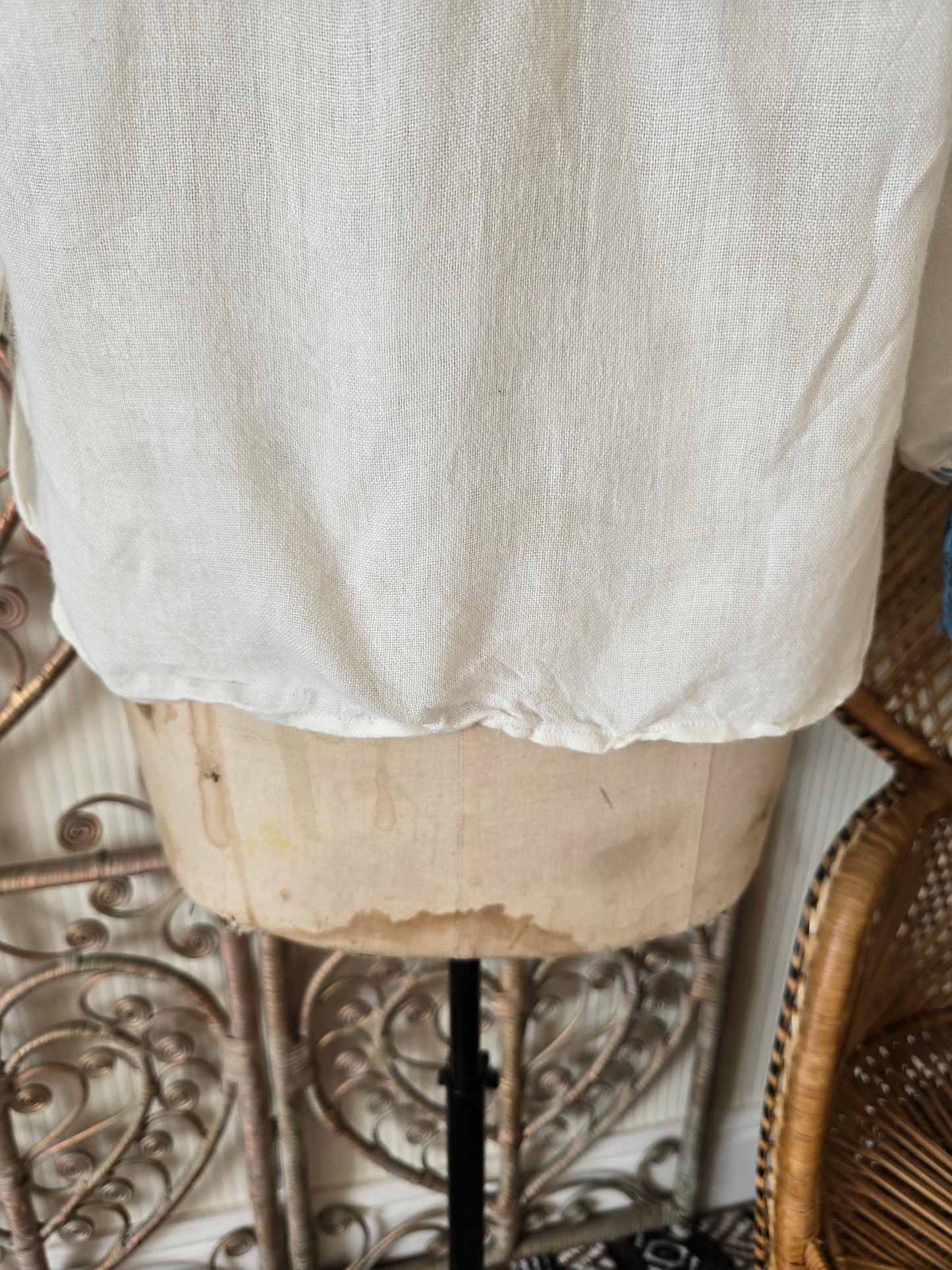 Vintage embroidered blouse