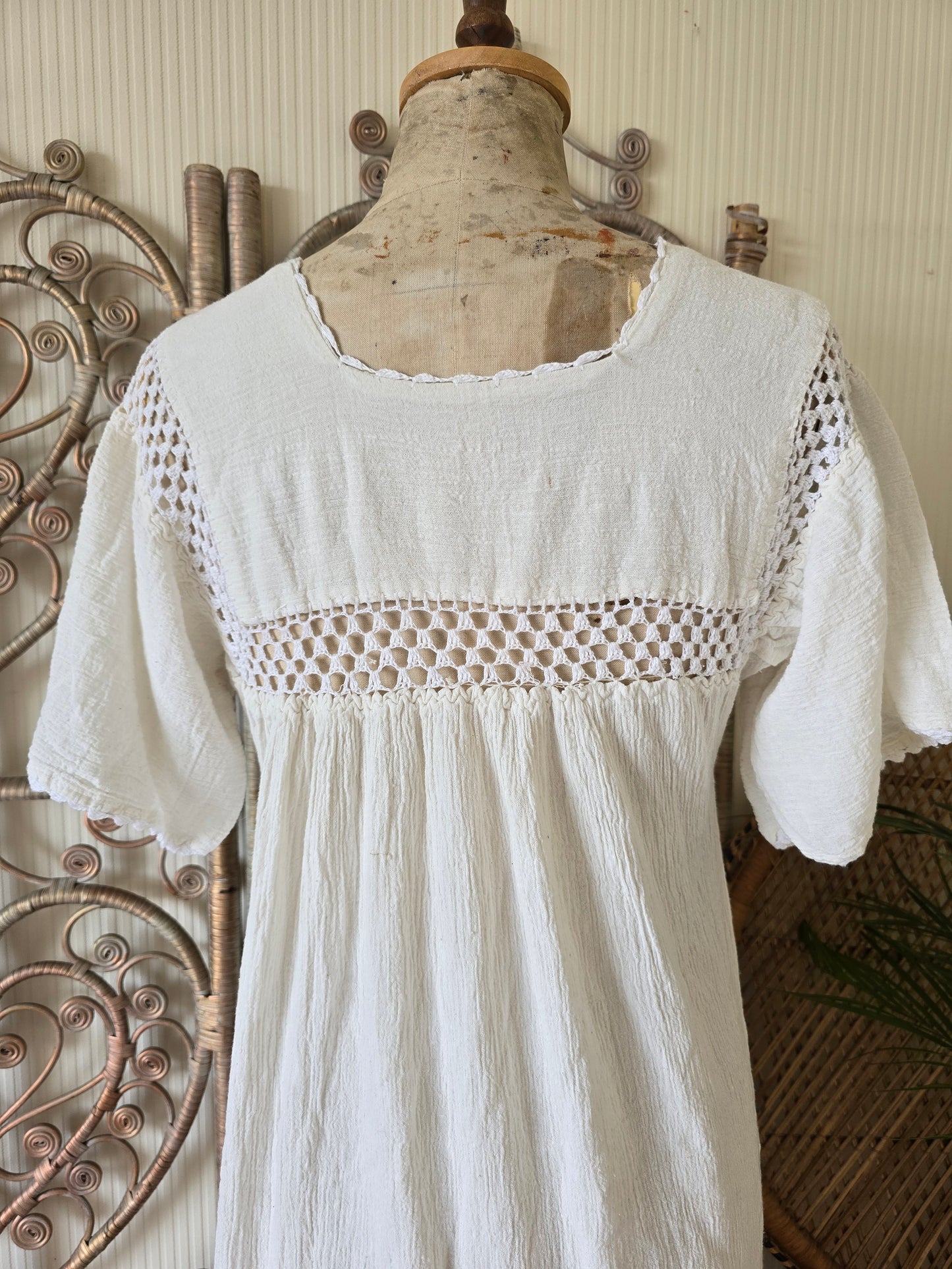 Vintage cheesecloth dress