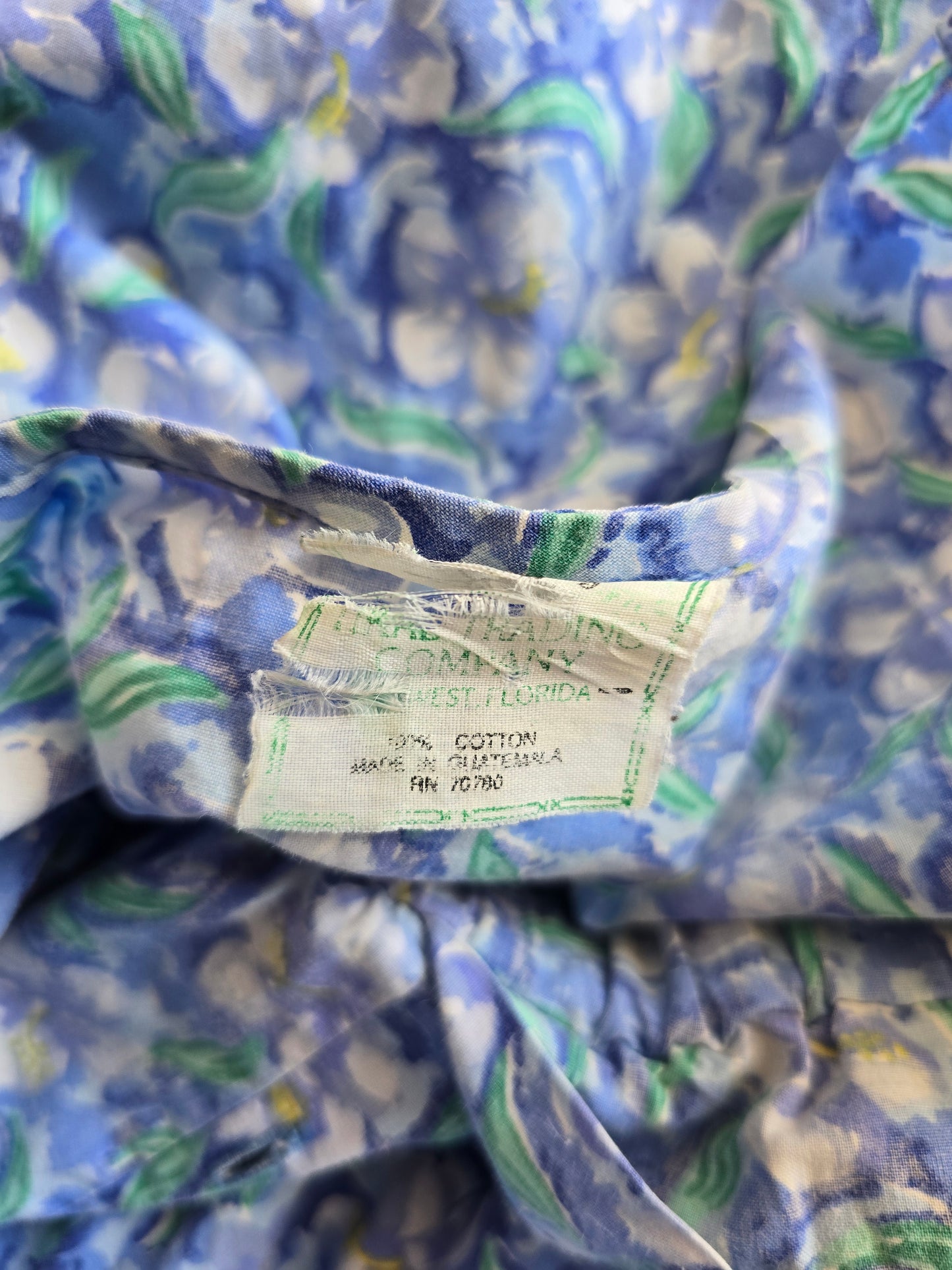 Vintage floral jumpsuit