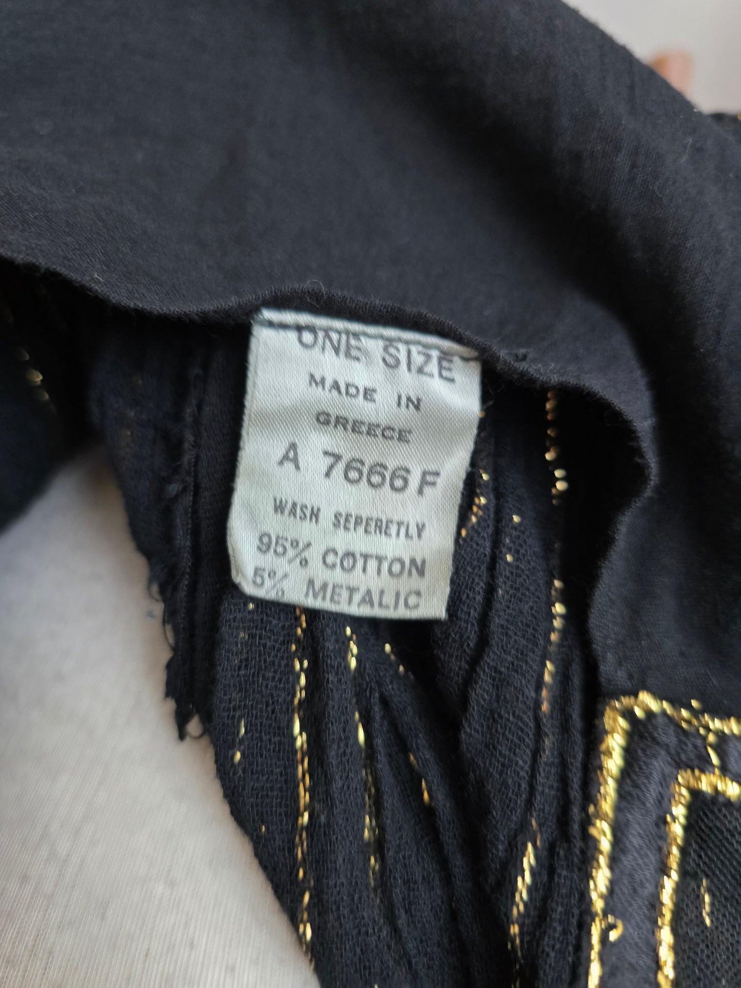 Vintage greek smock dress