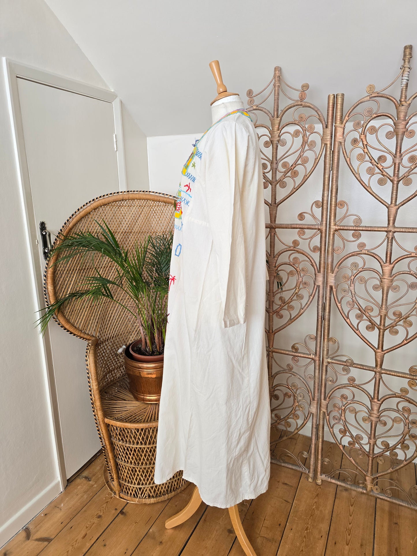 Vintage Egyptian kaftan dress