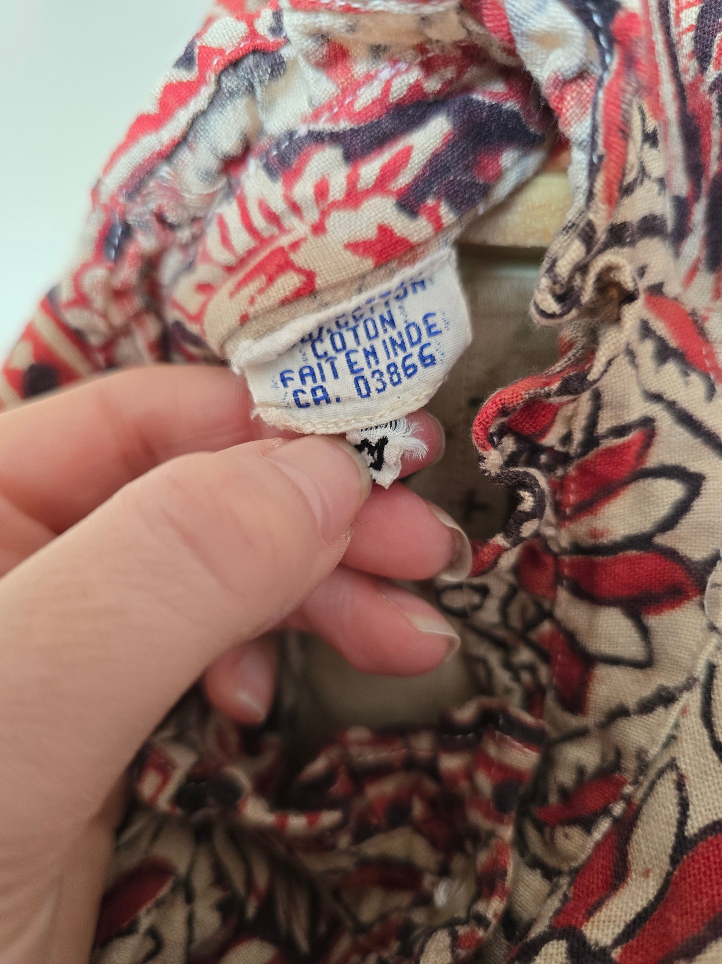 Vintage indian tunic