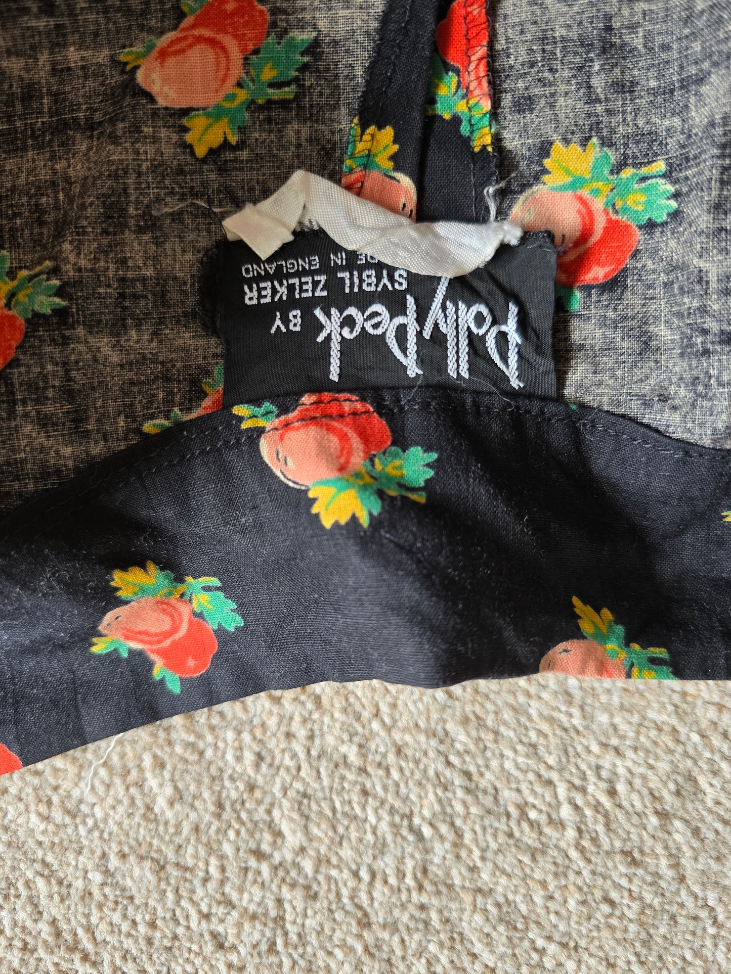 Vintage two piece blouse trousers