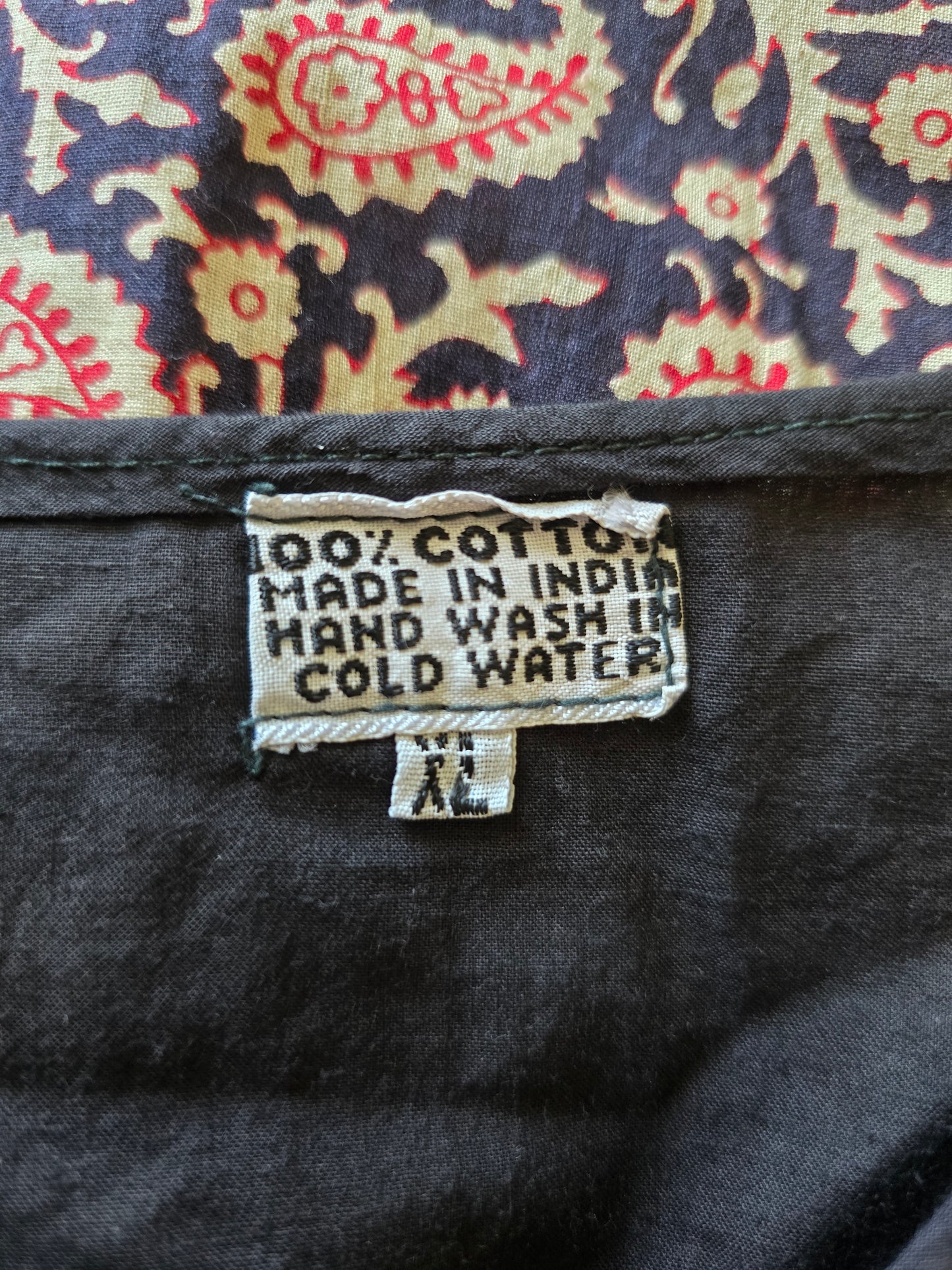 Vintage Indian cotton dress