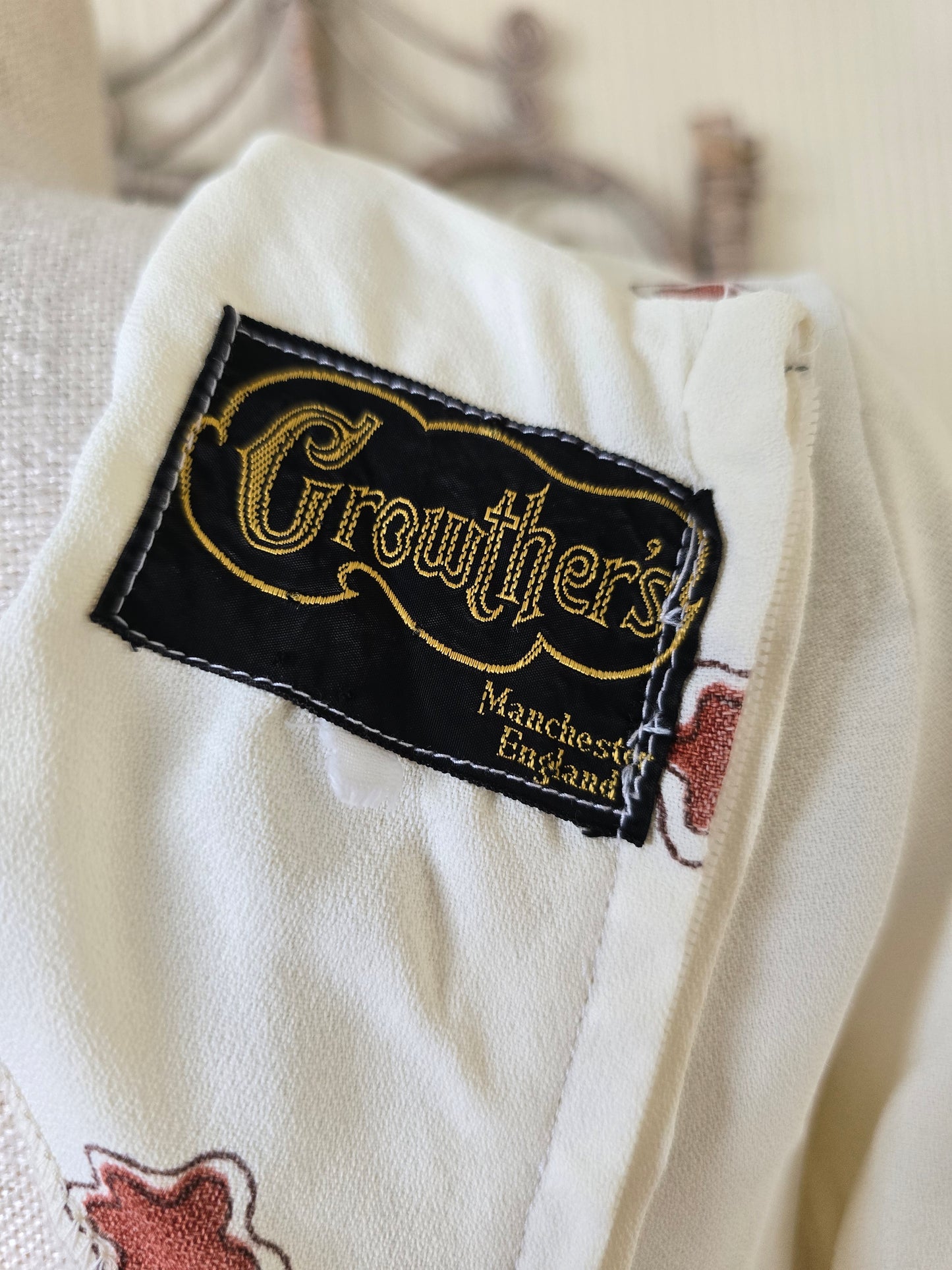 Vintage Crowthers 70s dress