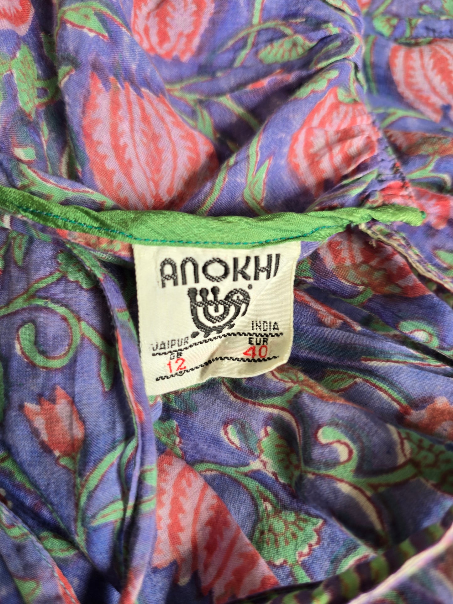 Vintage Anokhi indian jumpsuit
