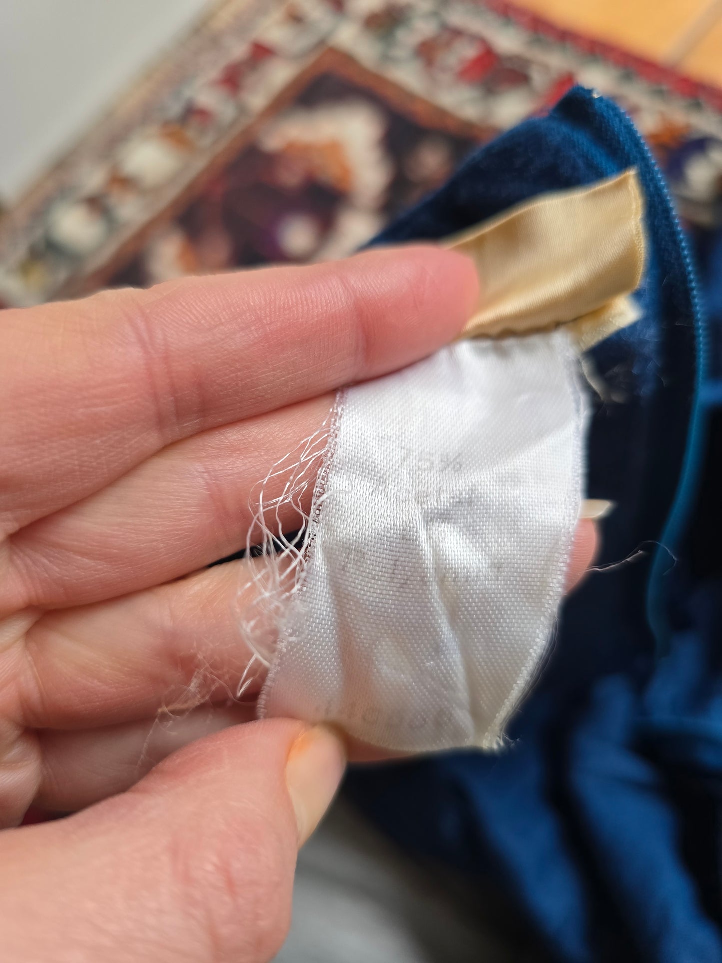 Vintage Peggy Lane 60s velvet dress