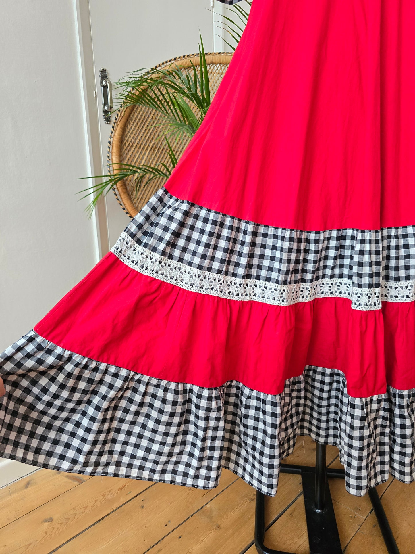 Vintage Travers Tempos maxi dress