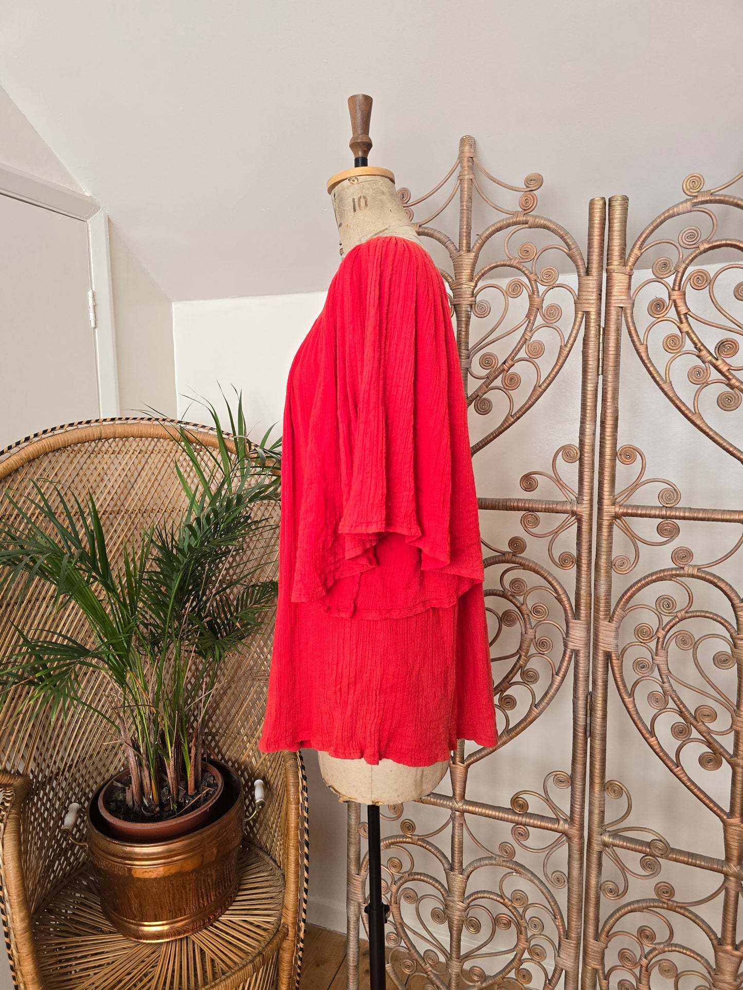 Vintage cheesecloth tunic