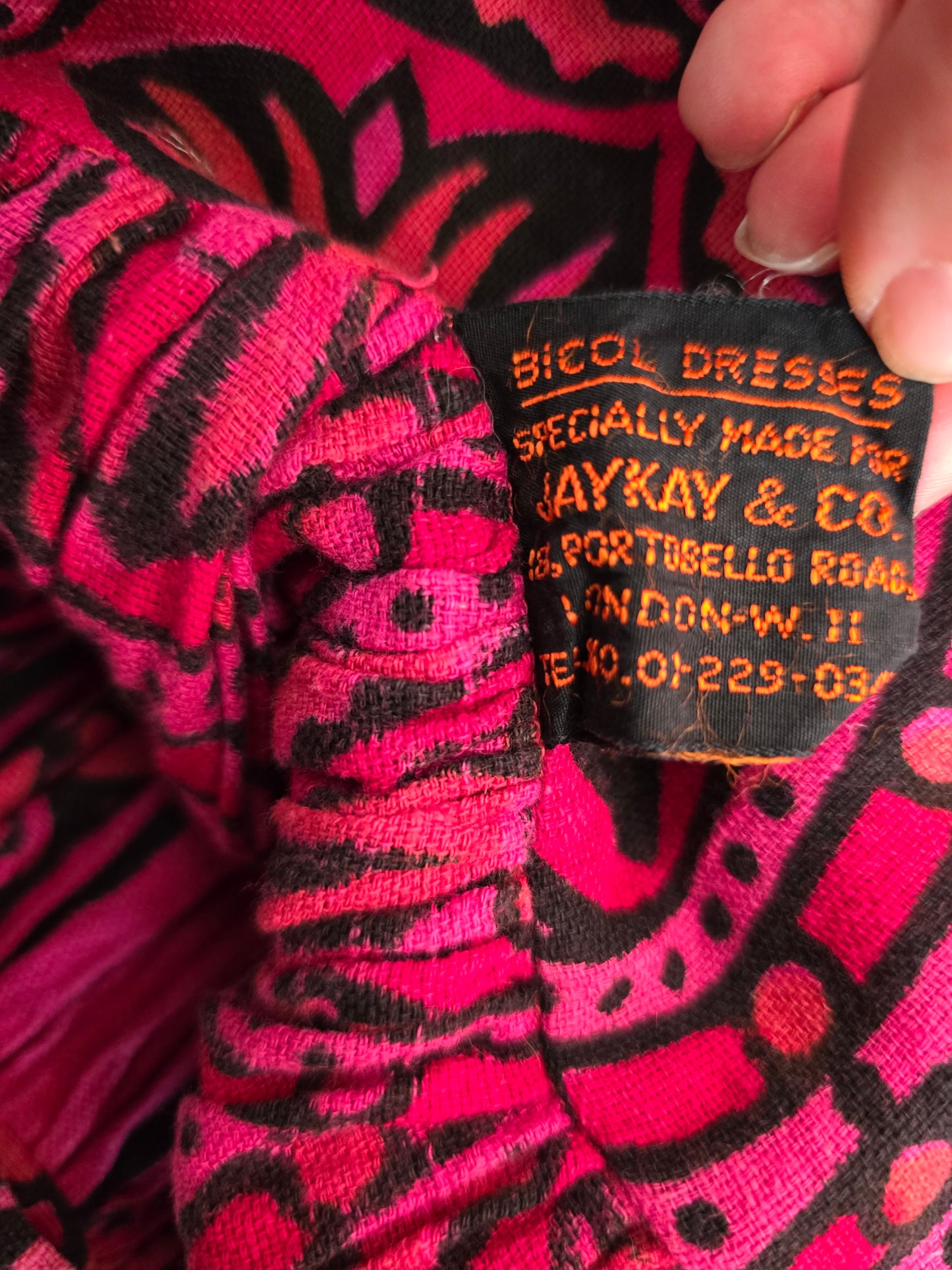 Vintage indian cotton dress