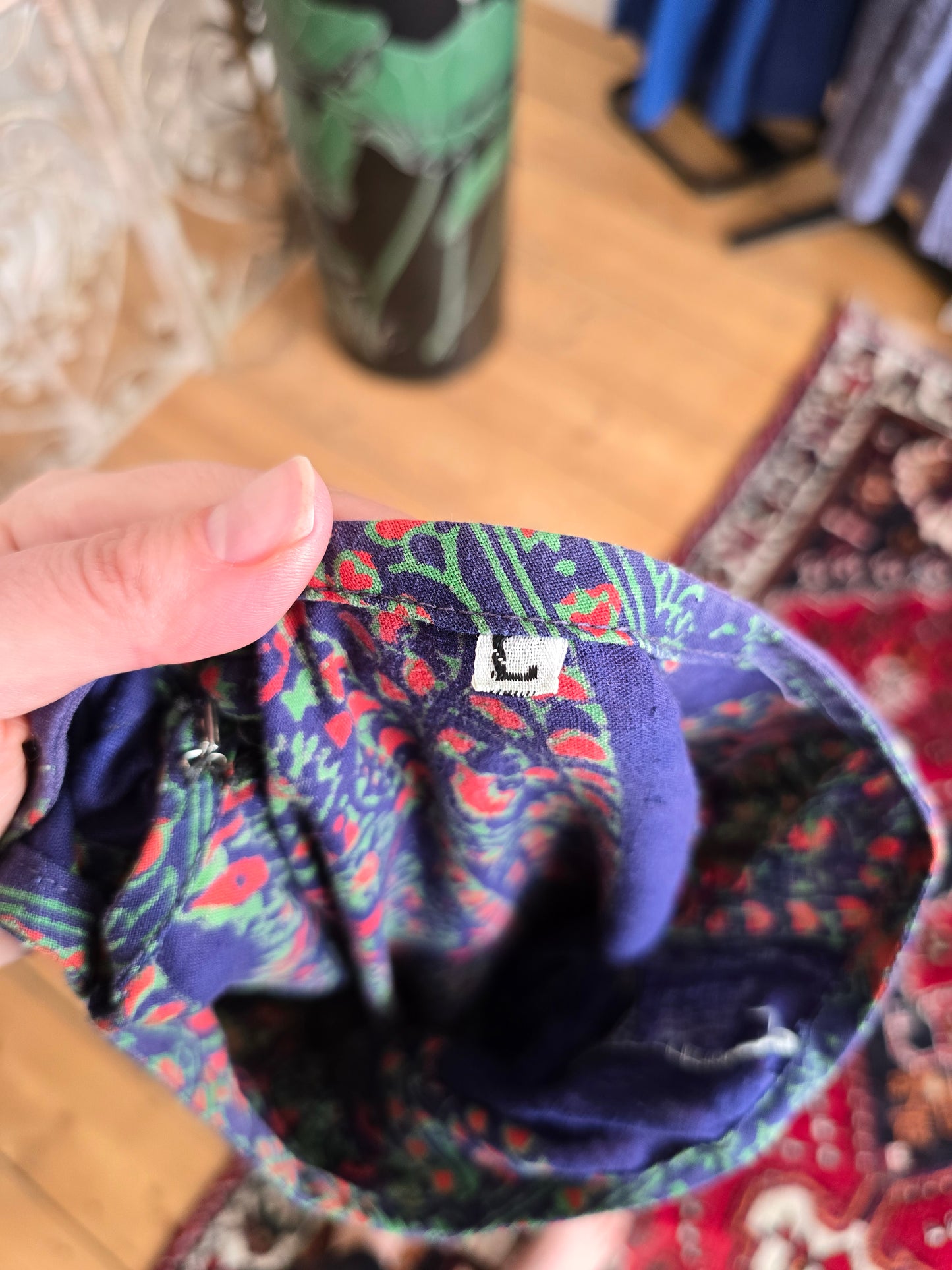 Vintage indian maxi dress