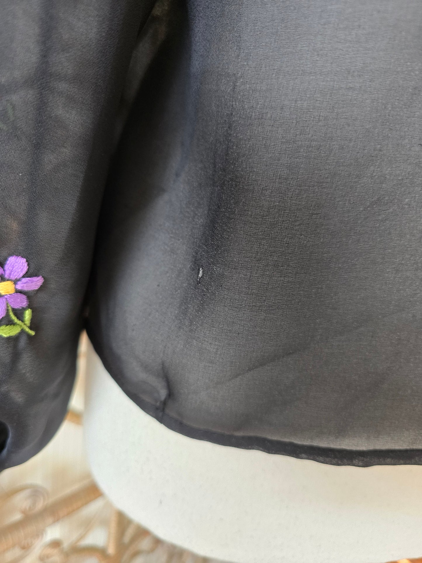 Vintage embroidered blouse