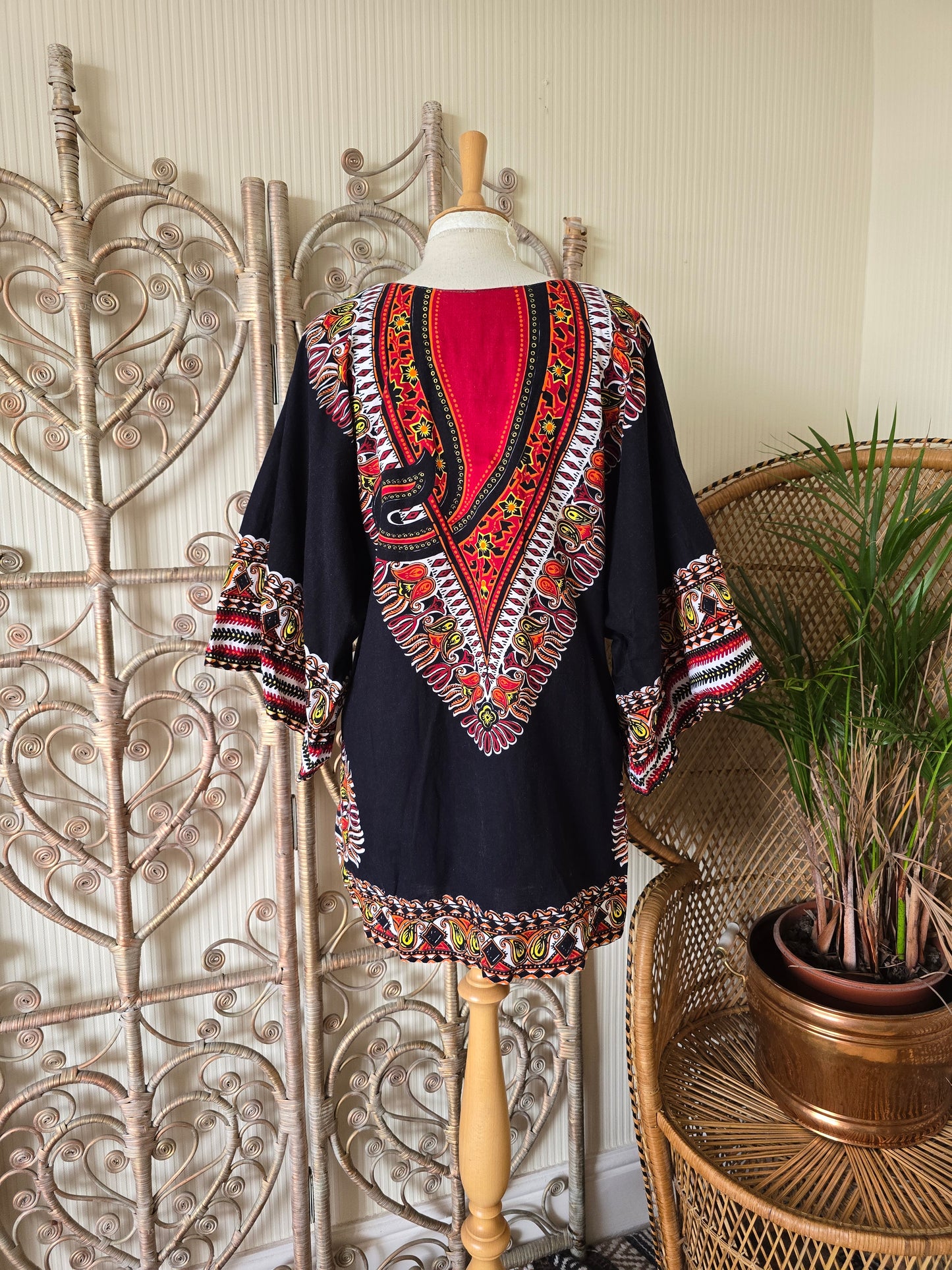 Vintage Dashiki tunic dress