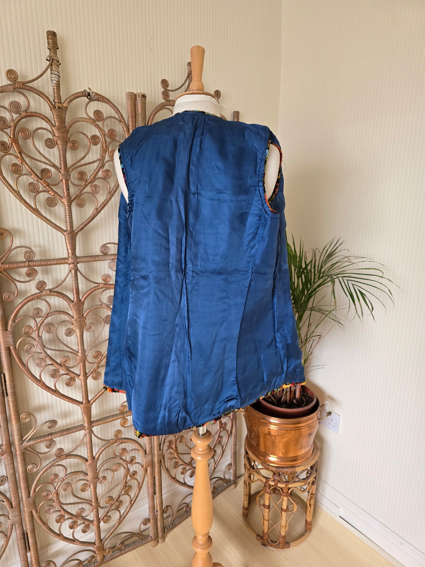 Vintage carpet waistcoat