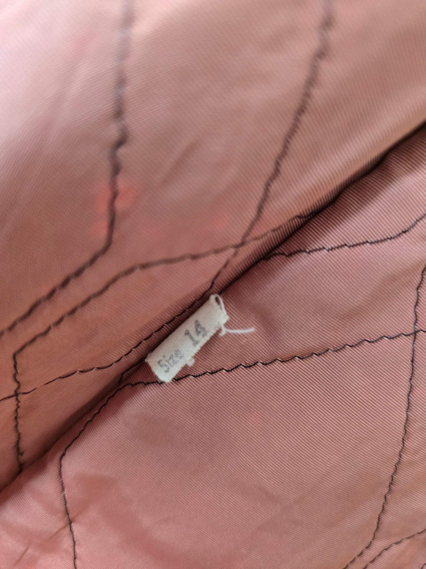 Vintage suede Sheepskin coat