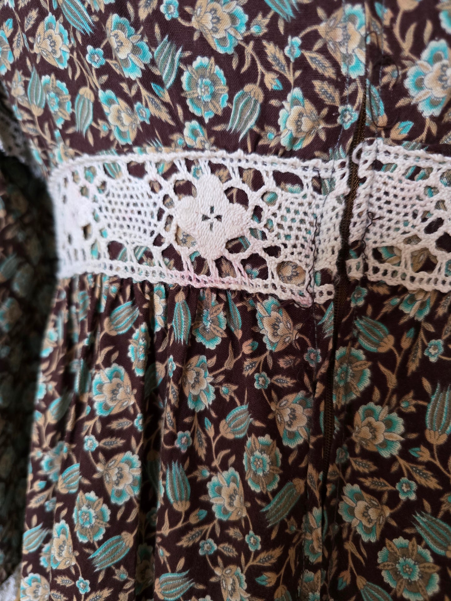 Vintage 70s maxi dress