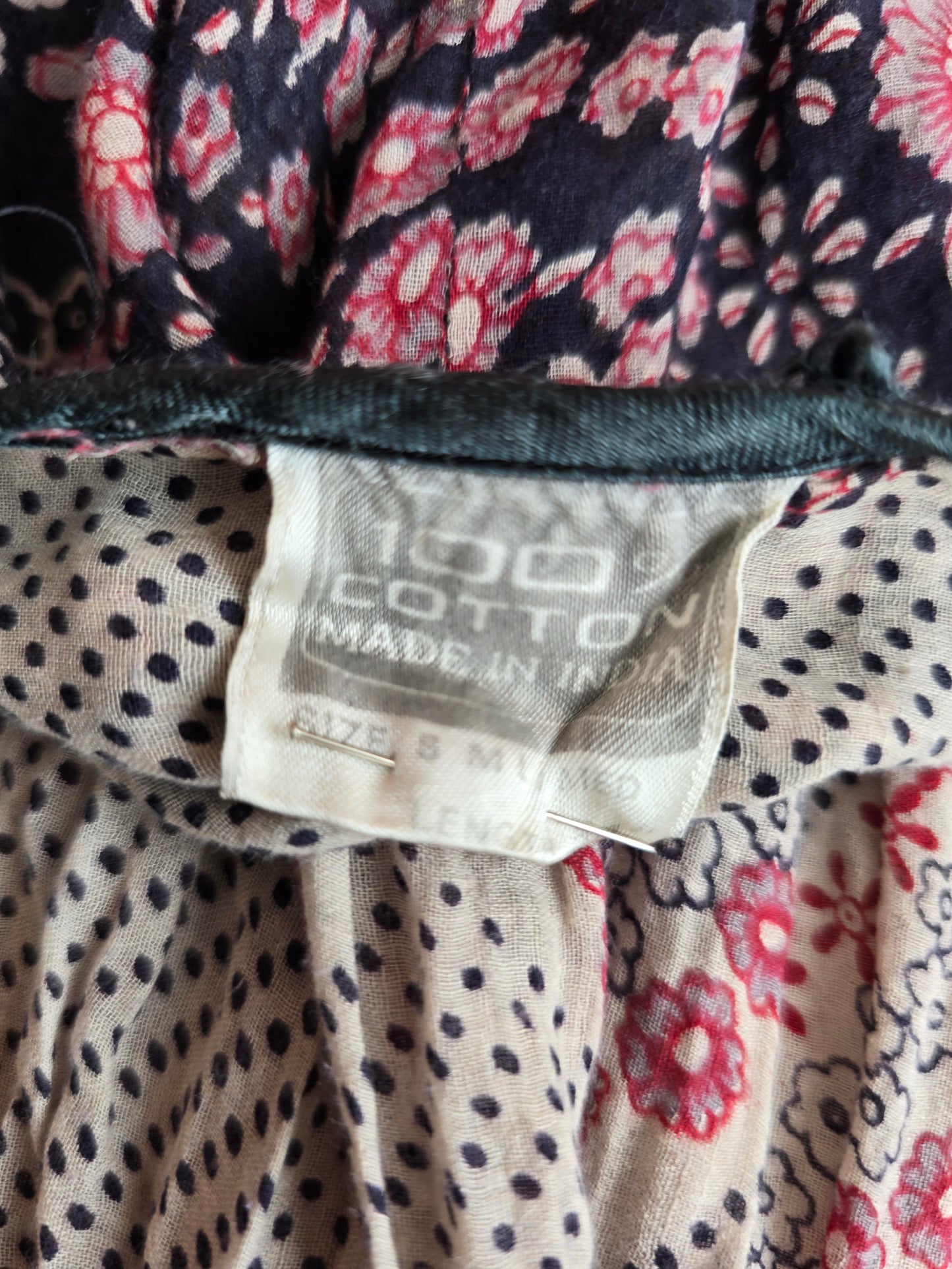 Vintage Indian cotton dress