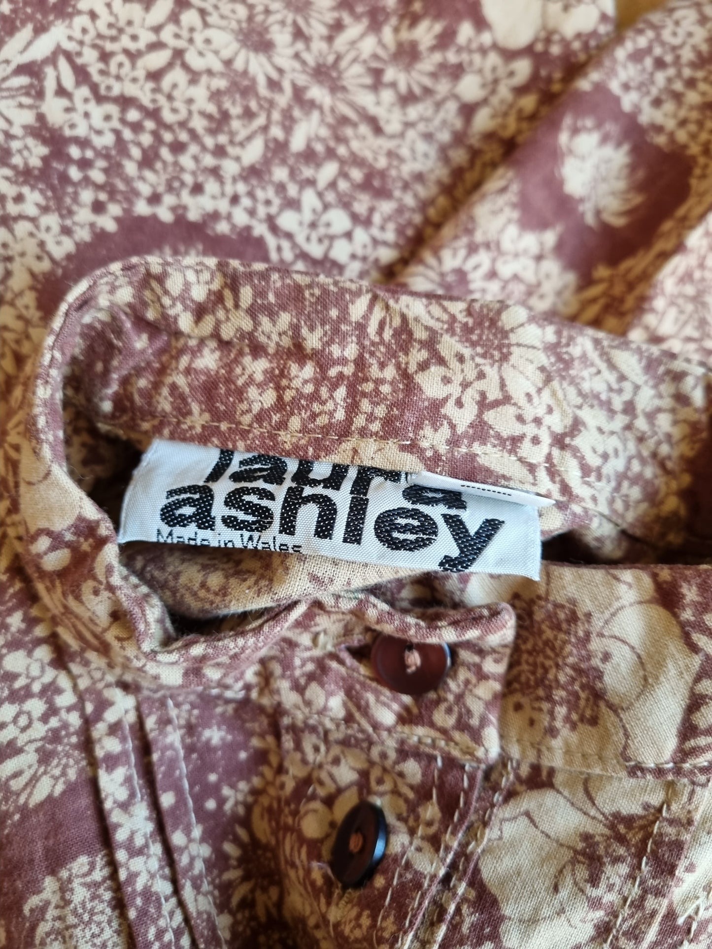 Vintage early label Laura Ashley tunic XS