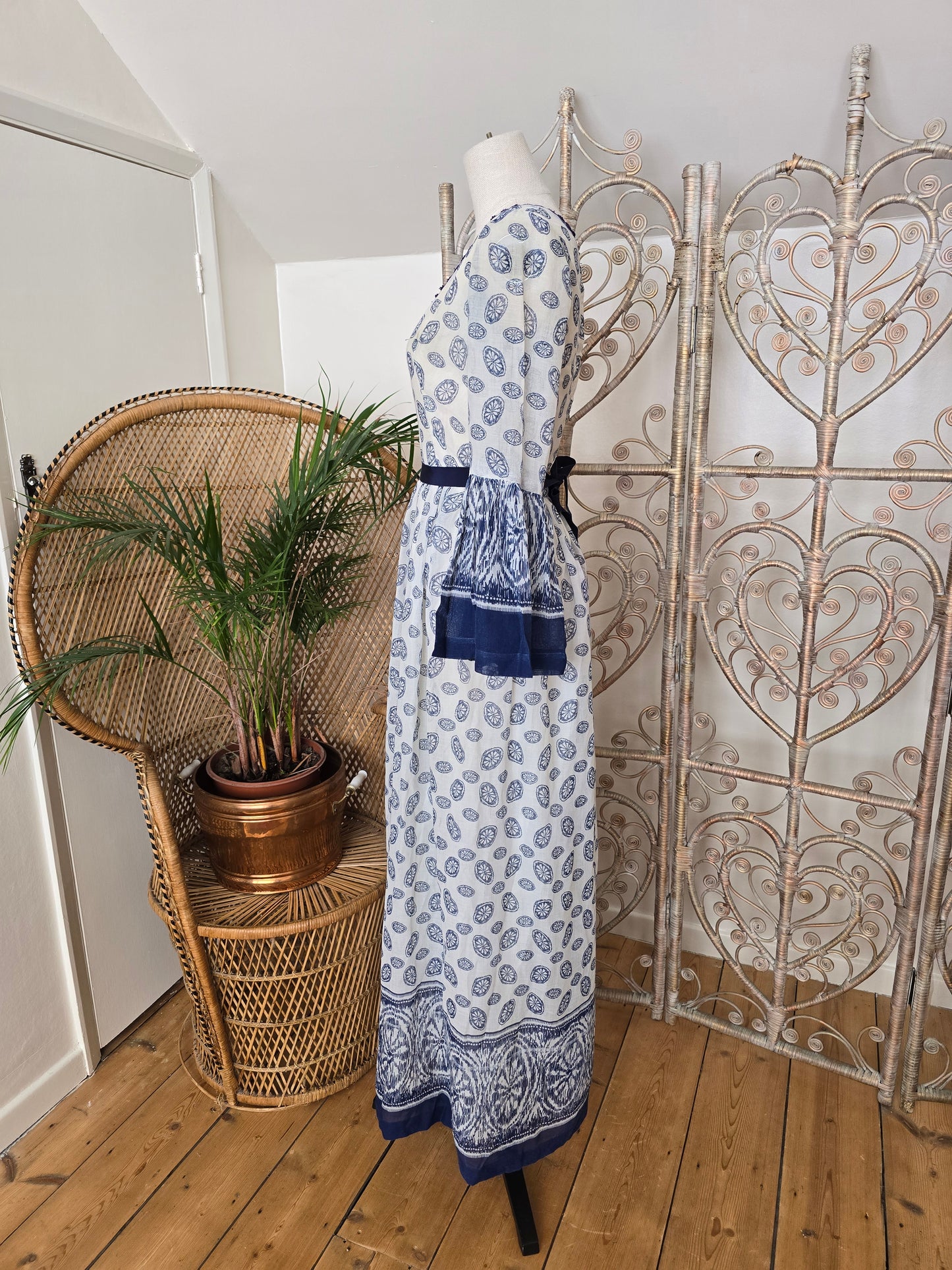 Vintage 70s maxi dress