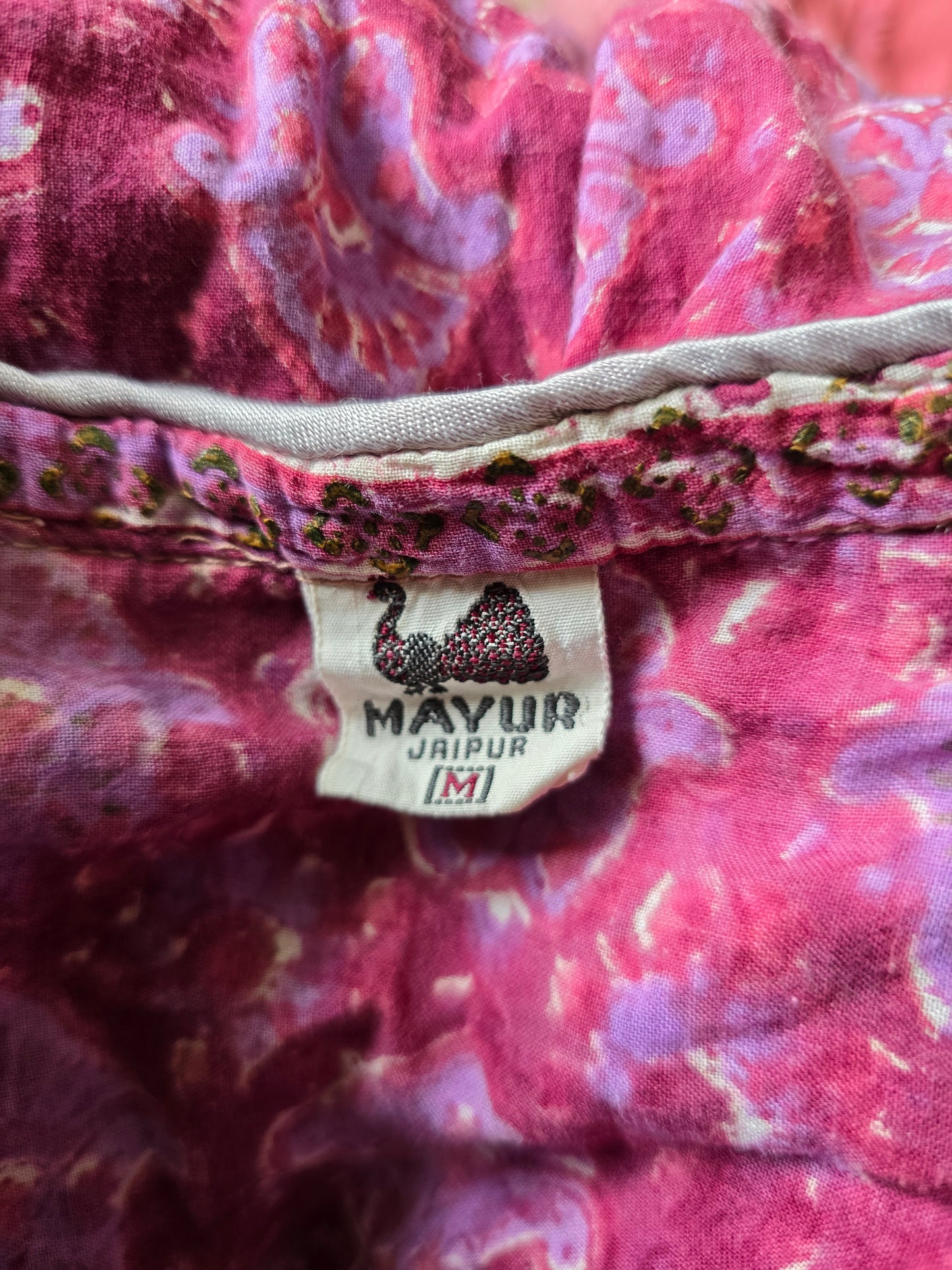 Vintage Mayur Indian dress