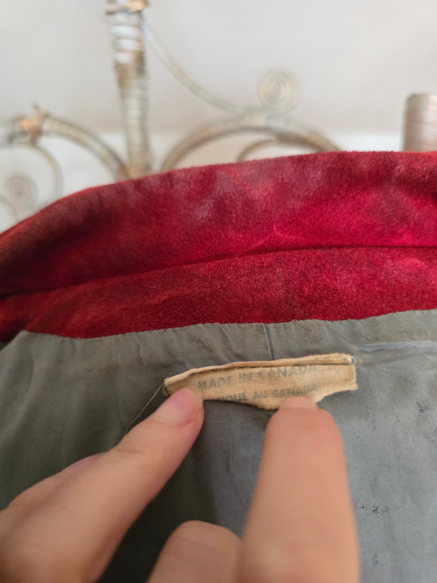 Rserverd Vintage 60s suede jacket