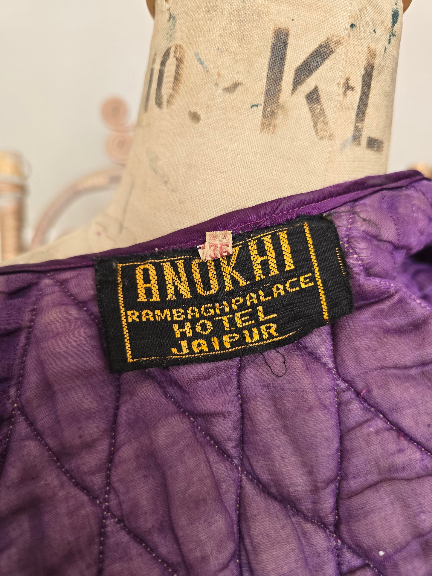Vintage Anokhi indian waistcoat