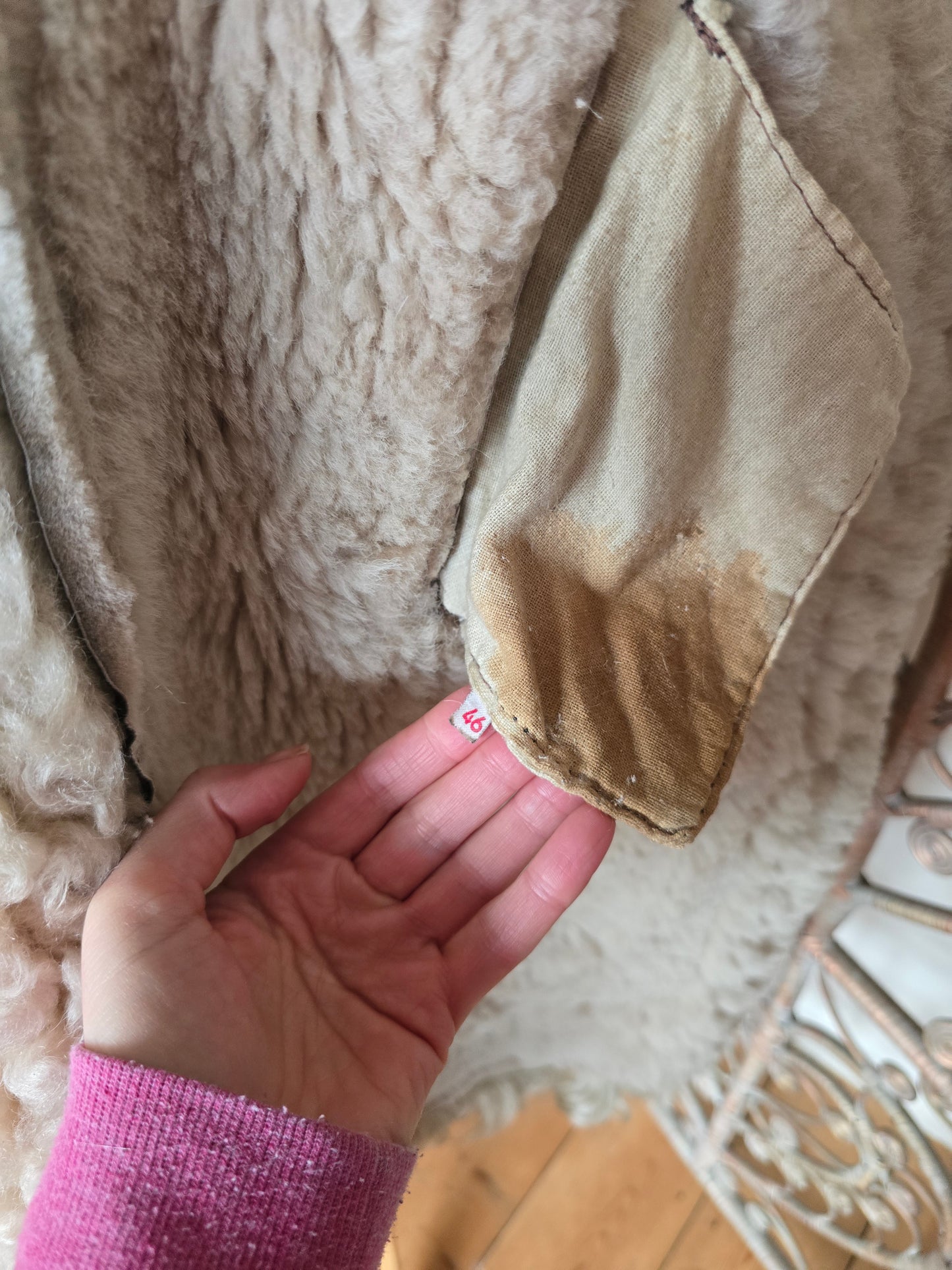 Vintage embroidered Afghan coat