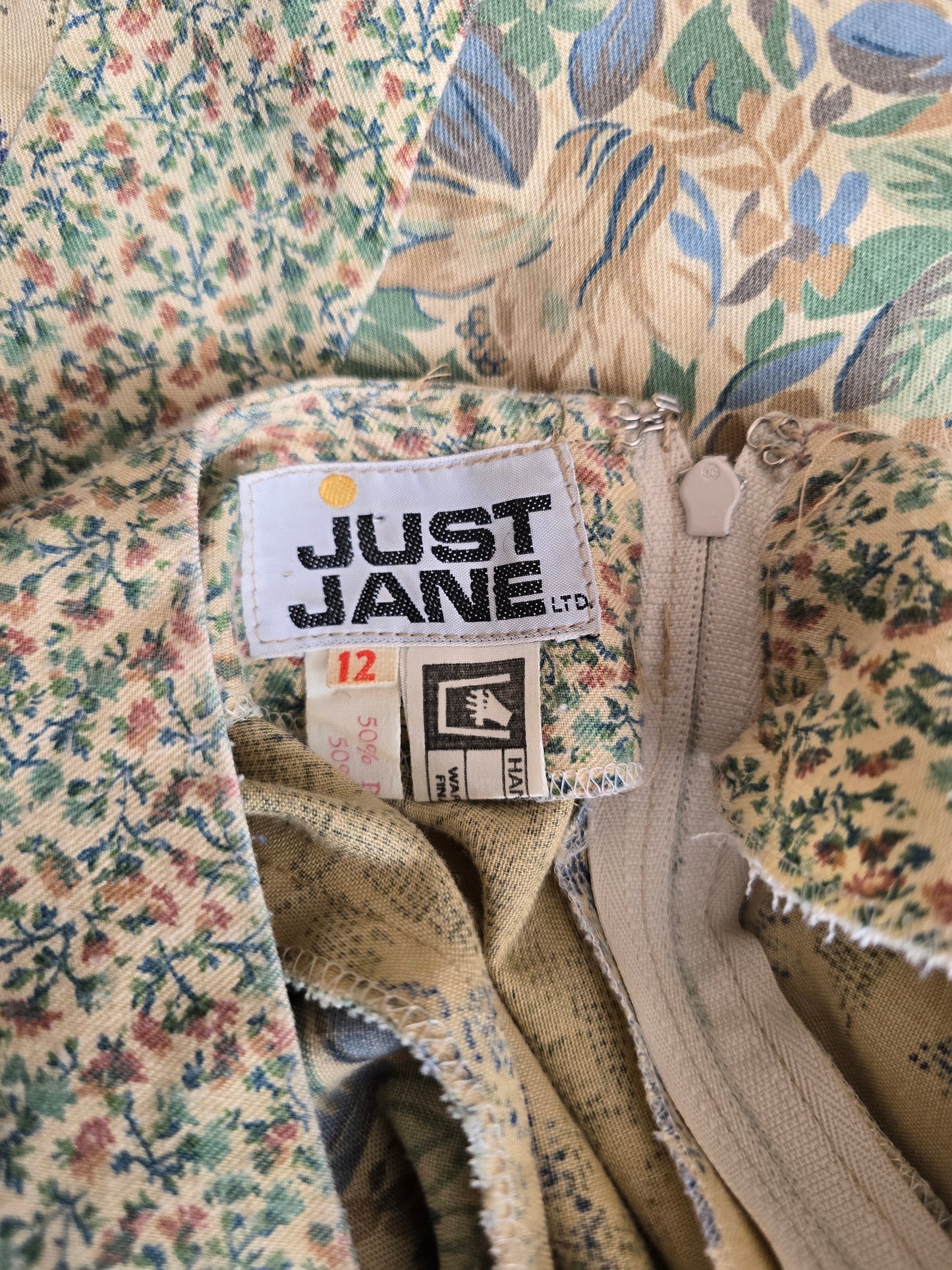 Vintage Just Jane dress