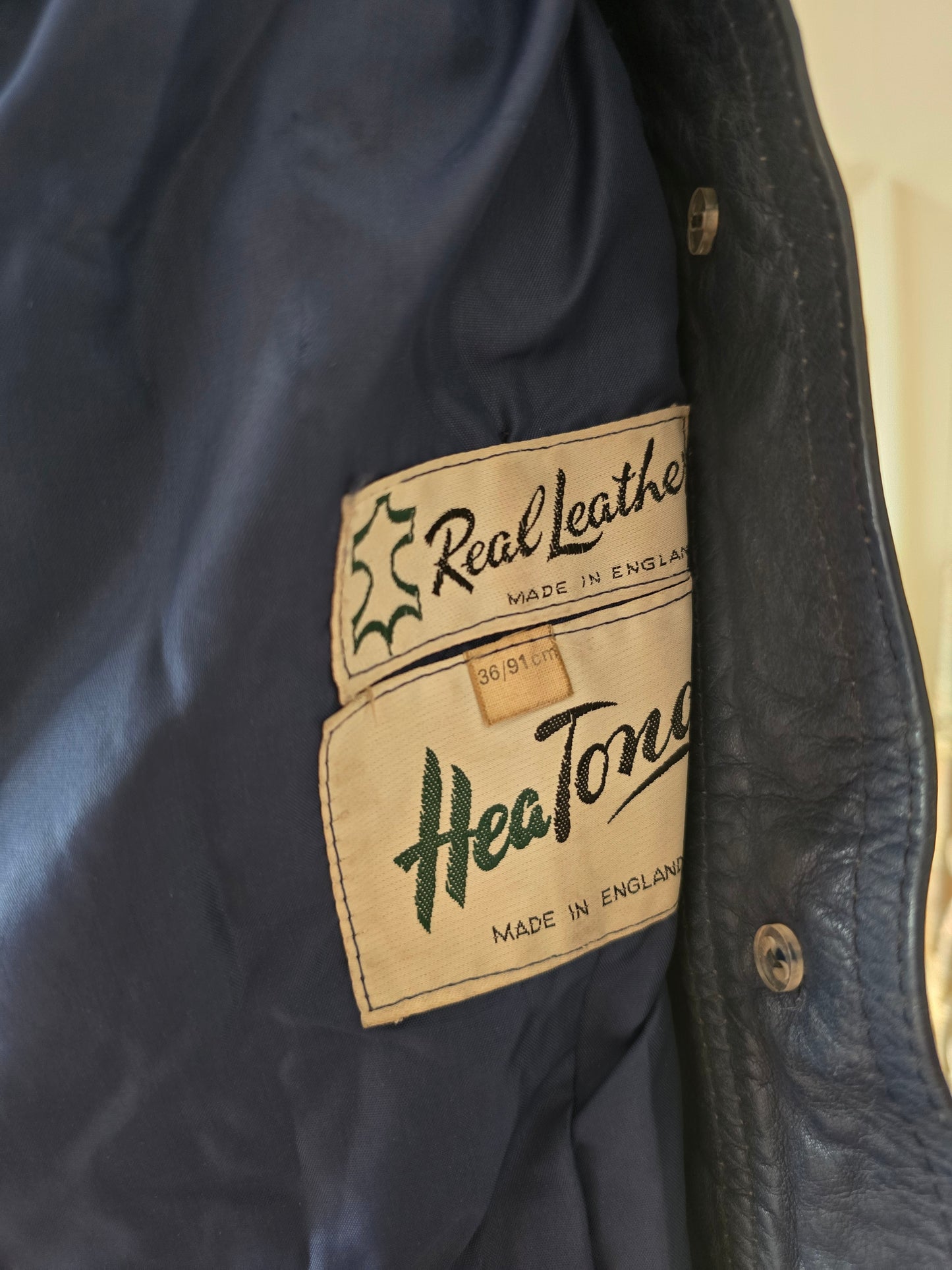 Vintage 60s leather jacket