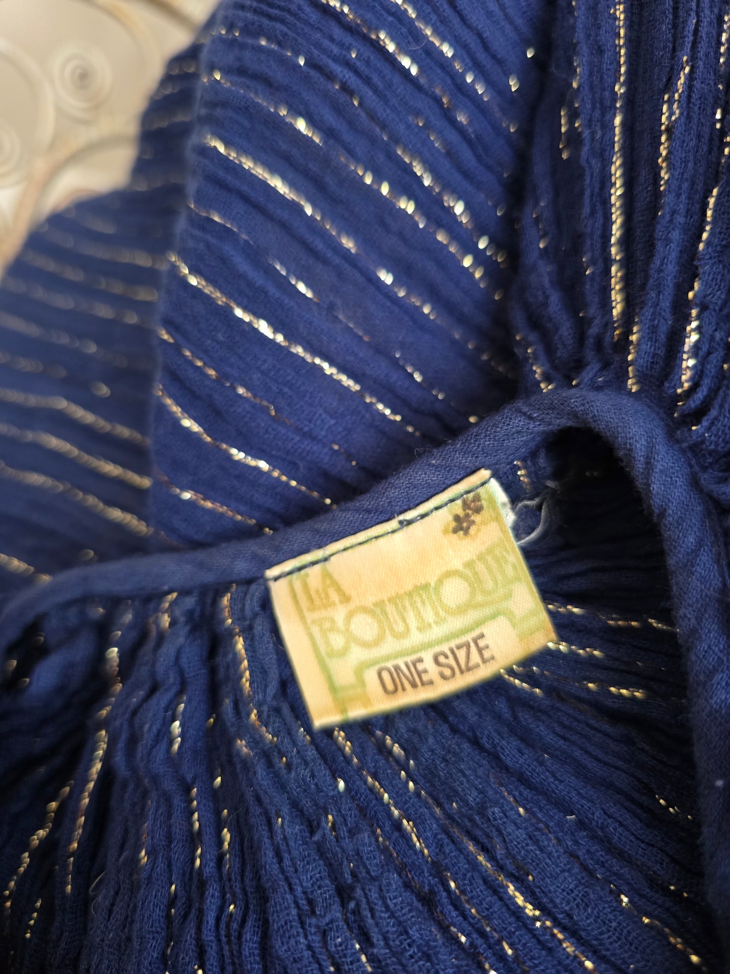 Vintage greek smock dress