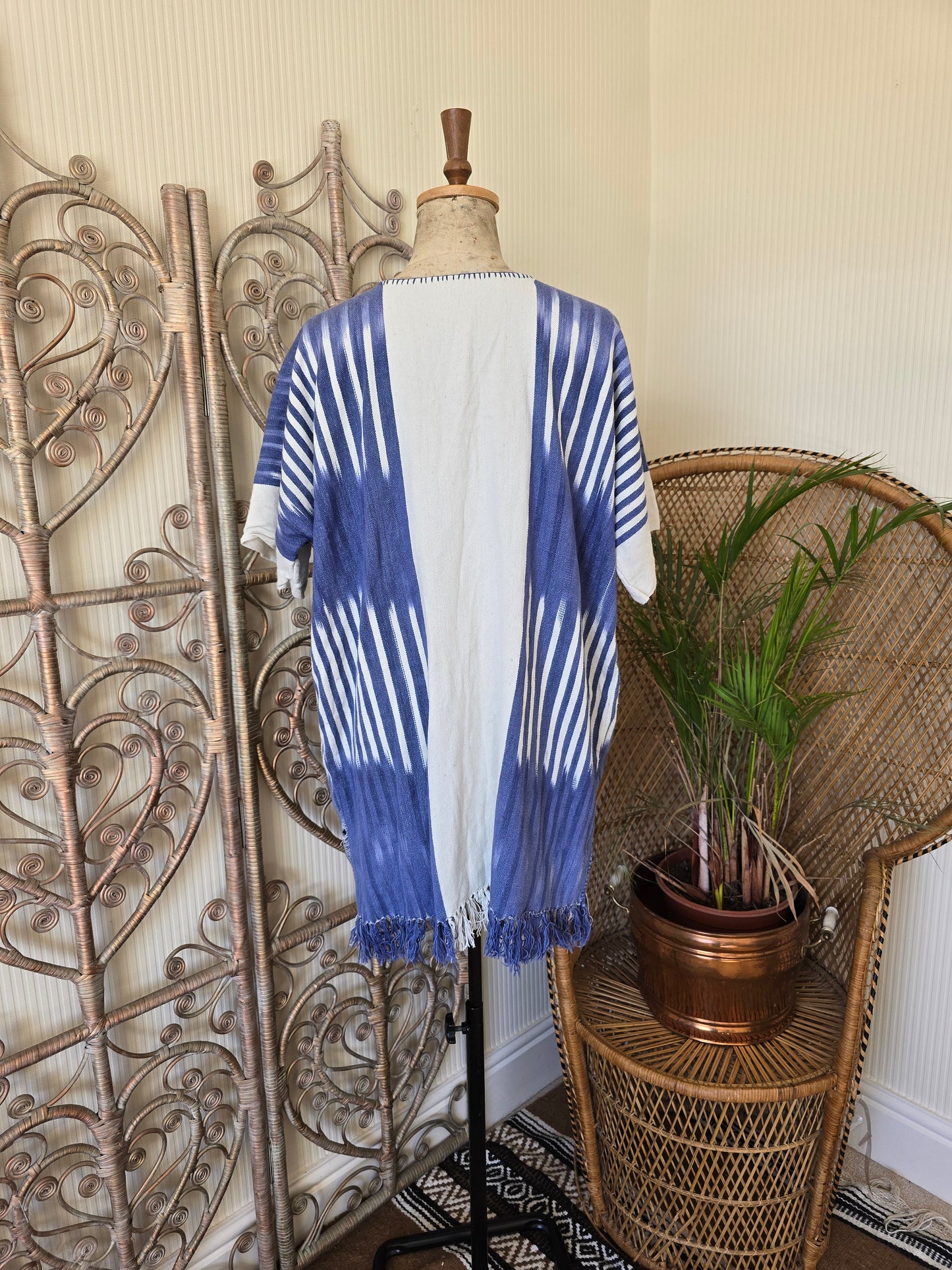 Vintage cape poncho tunic