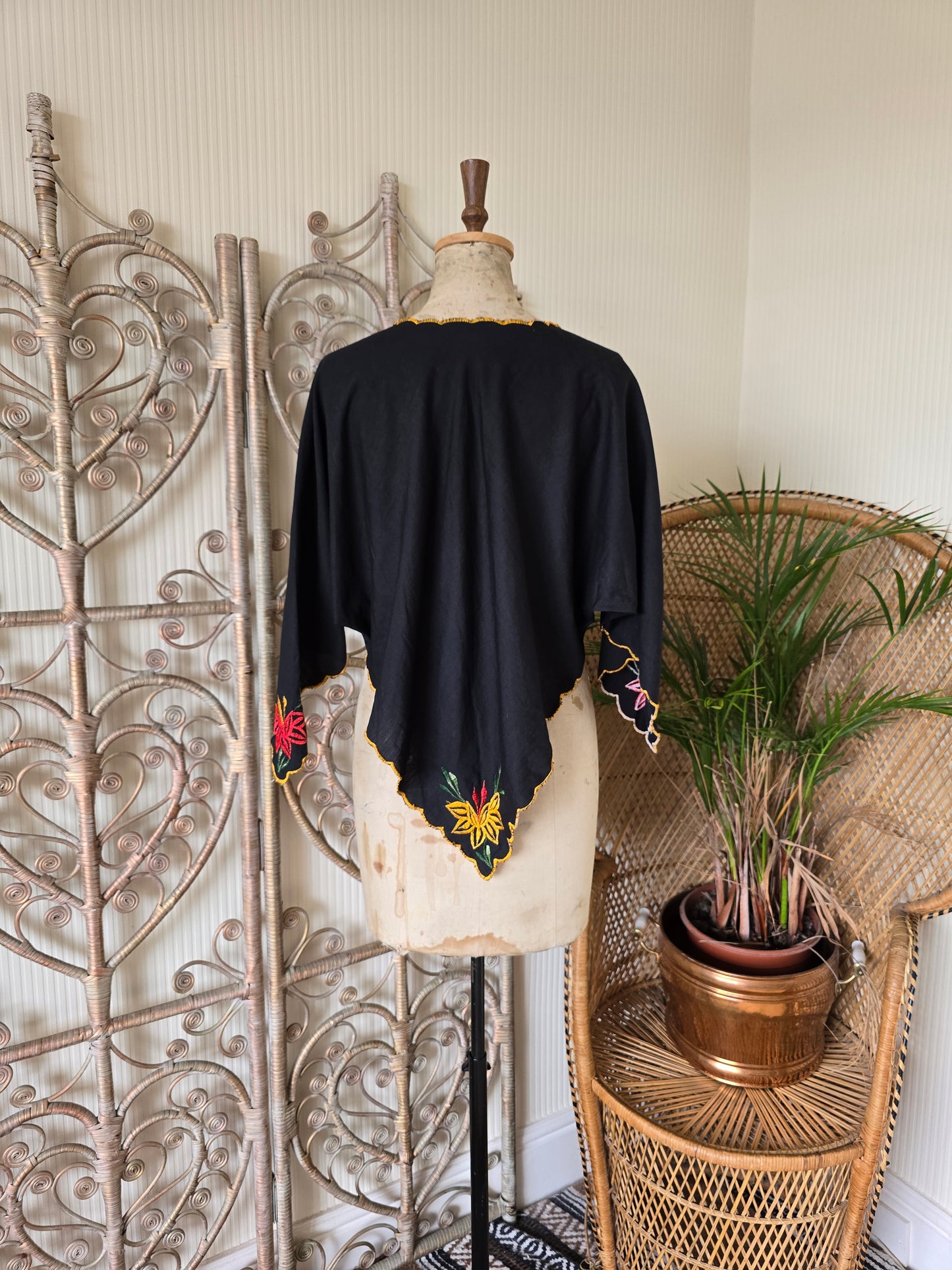 Vintage embroidered blouse