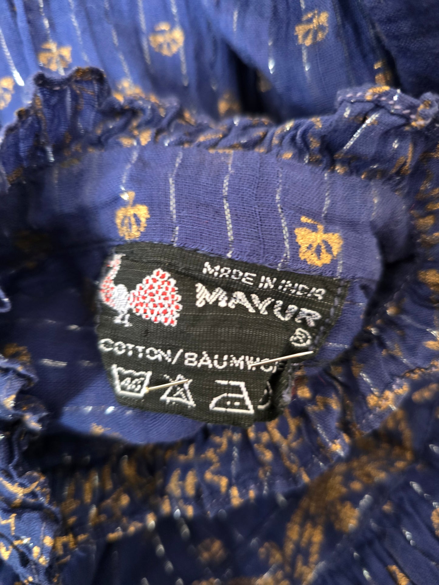 Vintage Mayur Indian cotton dress