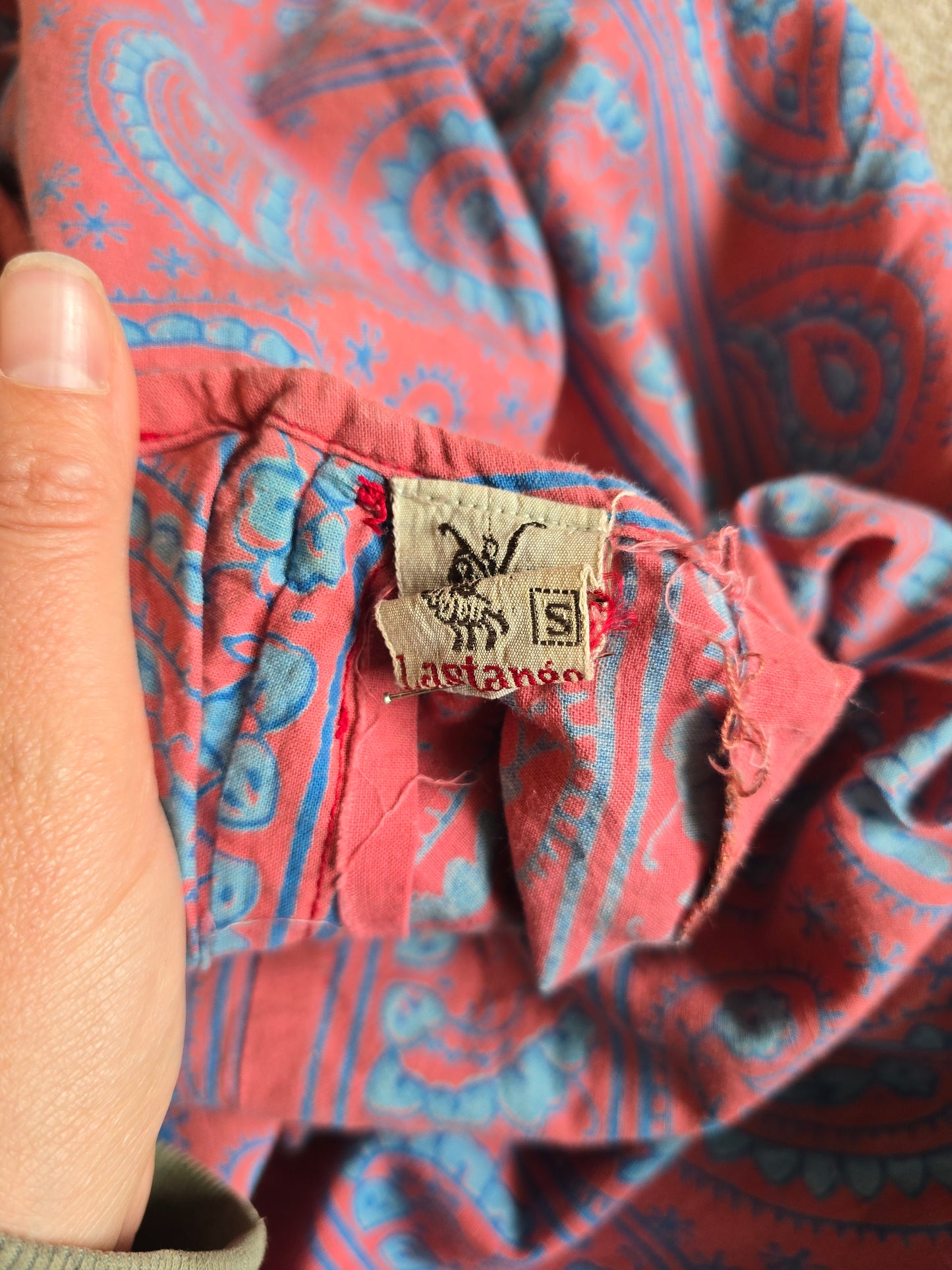 Vintage indian maxi dress