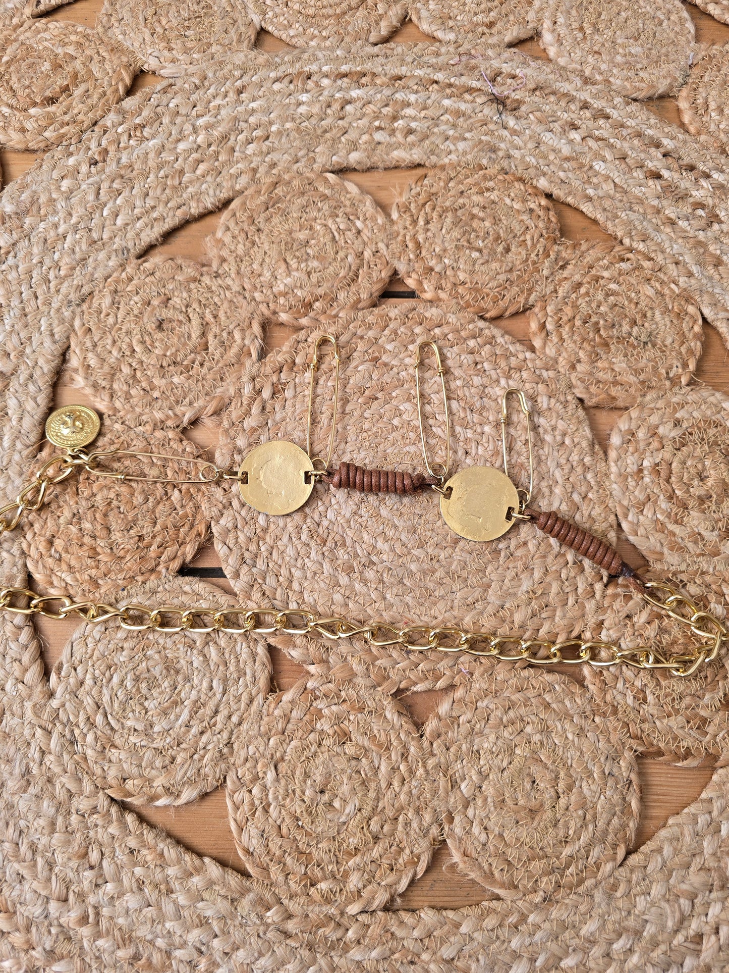 Vintage chain belt