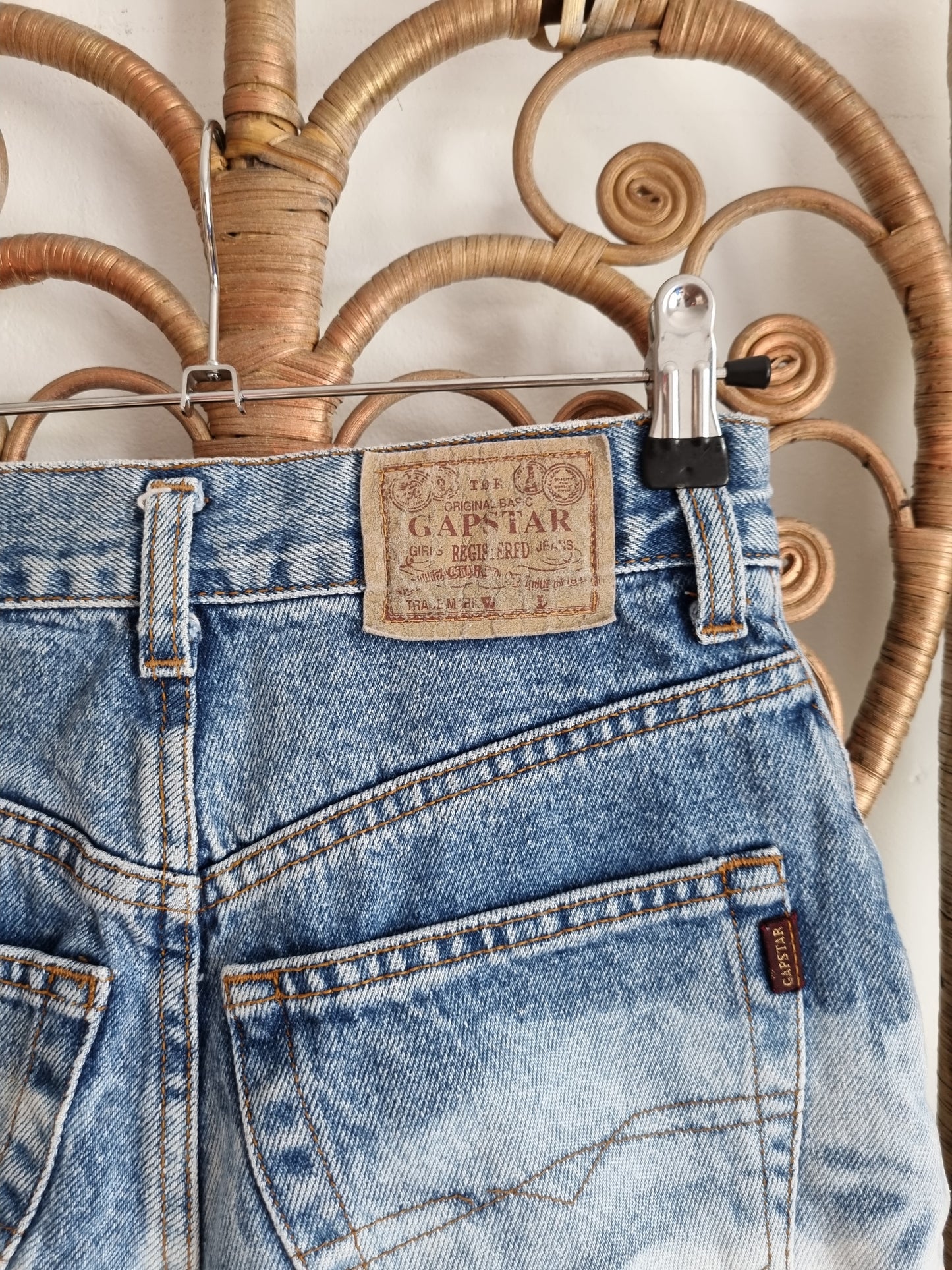 Vintage dip dye shorts xs