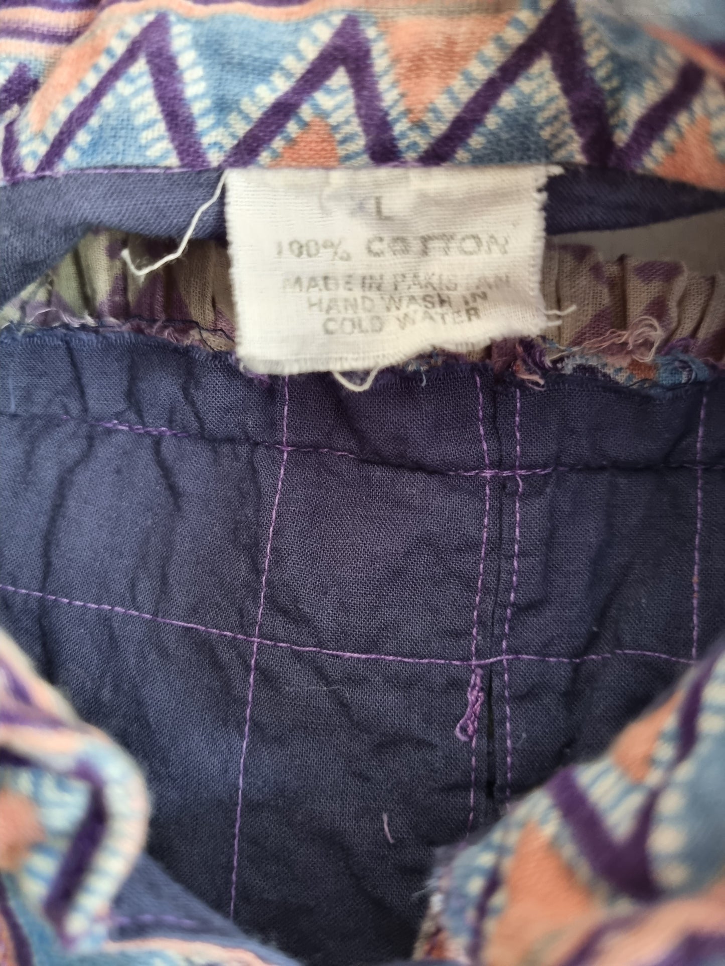 Vintage Indian cotton dress