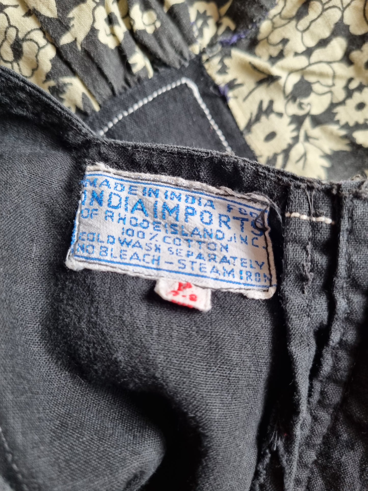 Vintage India Imports of Rhode Island maxi dress S