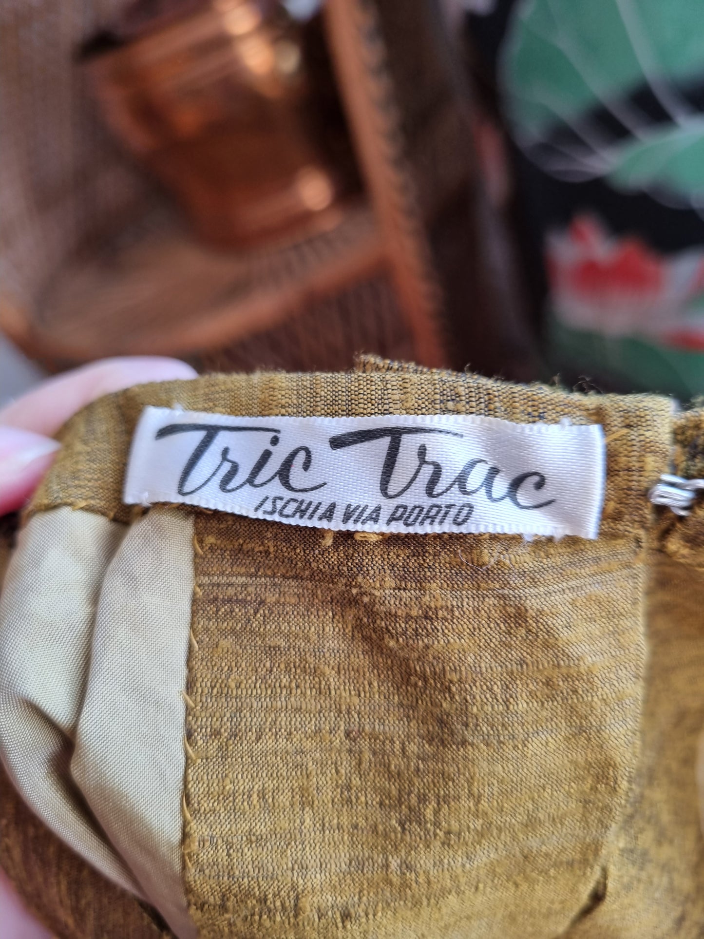 Vintage Rare 50s/60s two piece tunic trousers