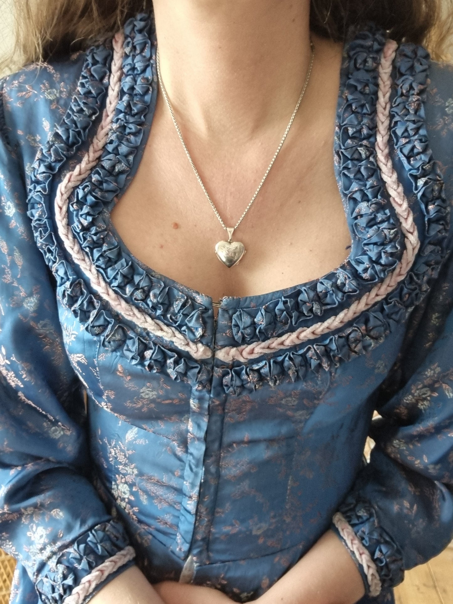 Vintage iridescent 50s 60s dress