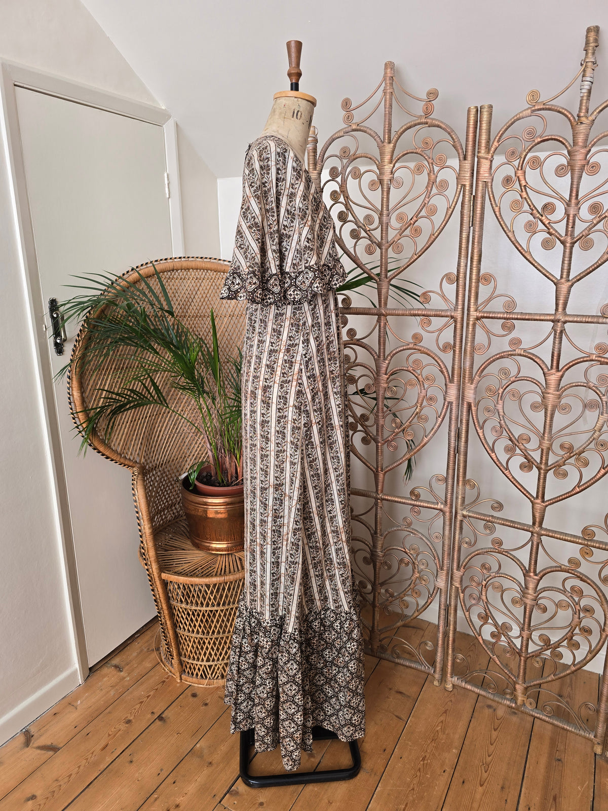 Vintage 70s maxi dress
