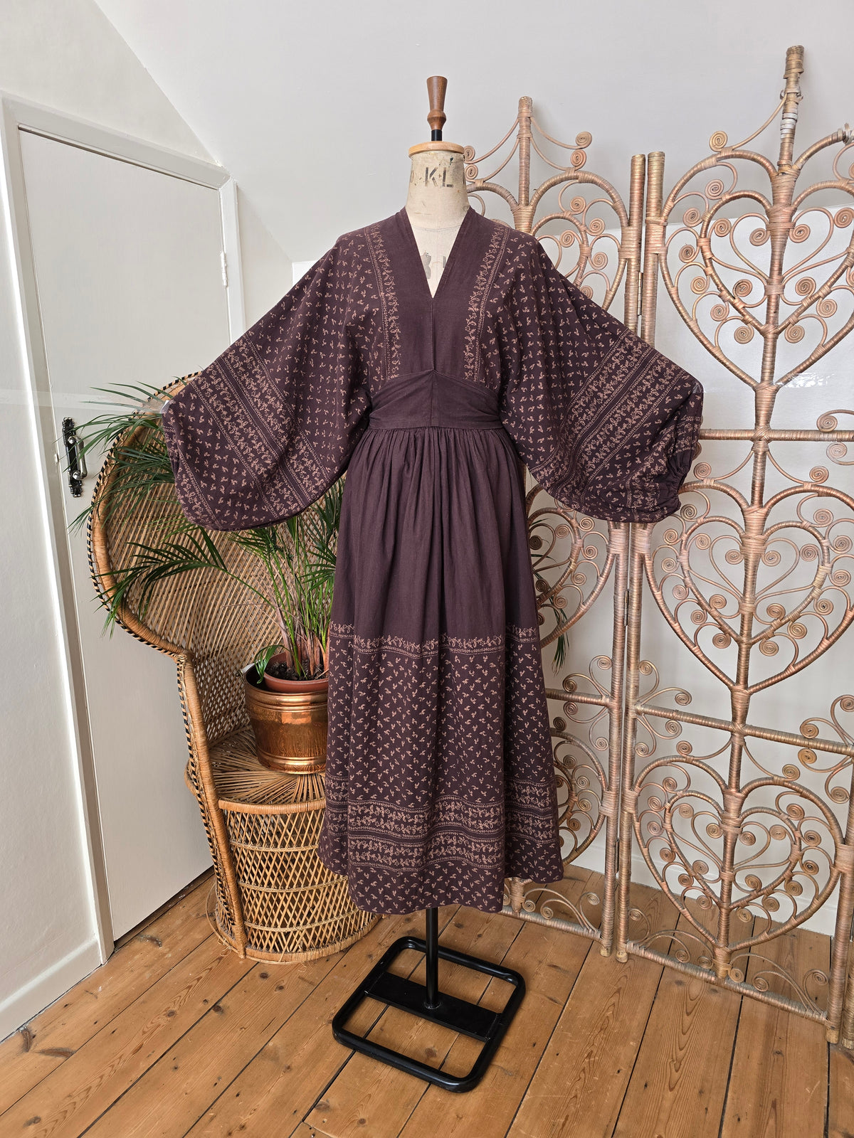 Vintage London Mob 70s dress